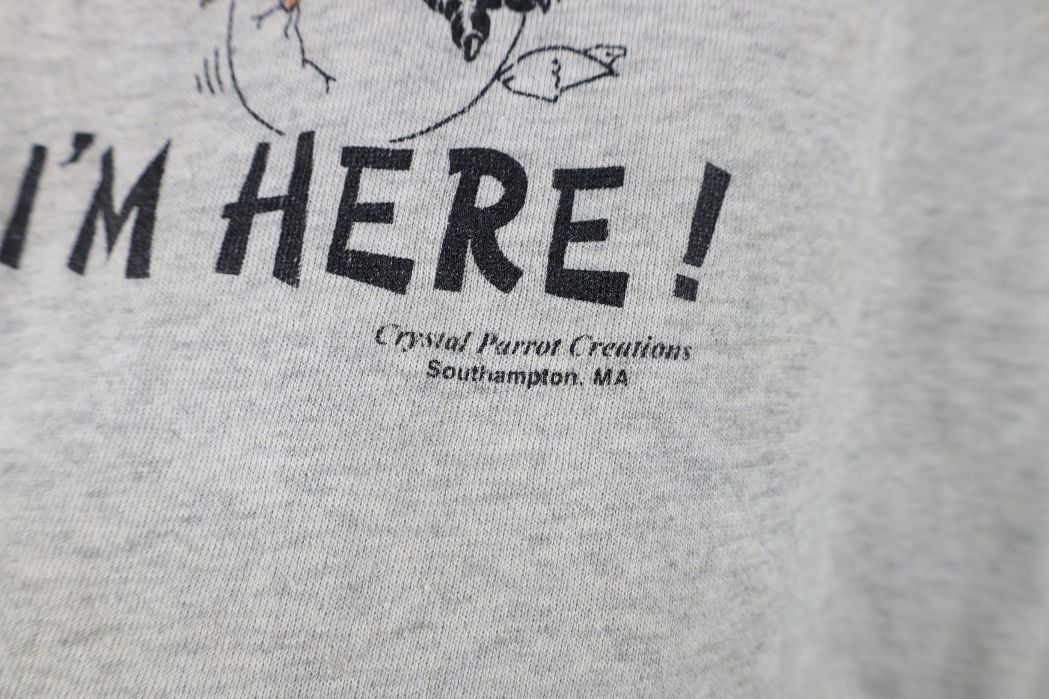 Vintage Vintage 90s Crystal Parrot Bird Store Southampton Sweatshirt Size M / US 6-8 / IT 42-44 - 8 Thumbnail