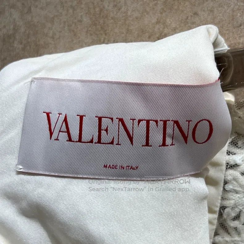 Valentino Valentino Beige beaded floral long-sleeved dress Size XS / US 0-2 / IT 36-38 - 3 Thumbnail