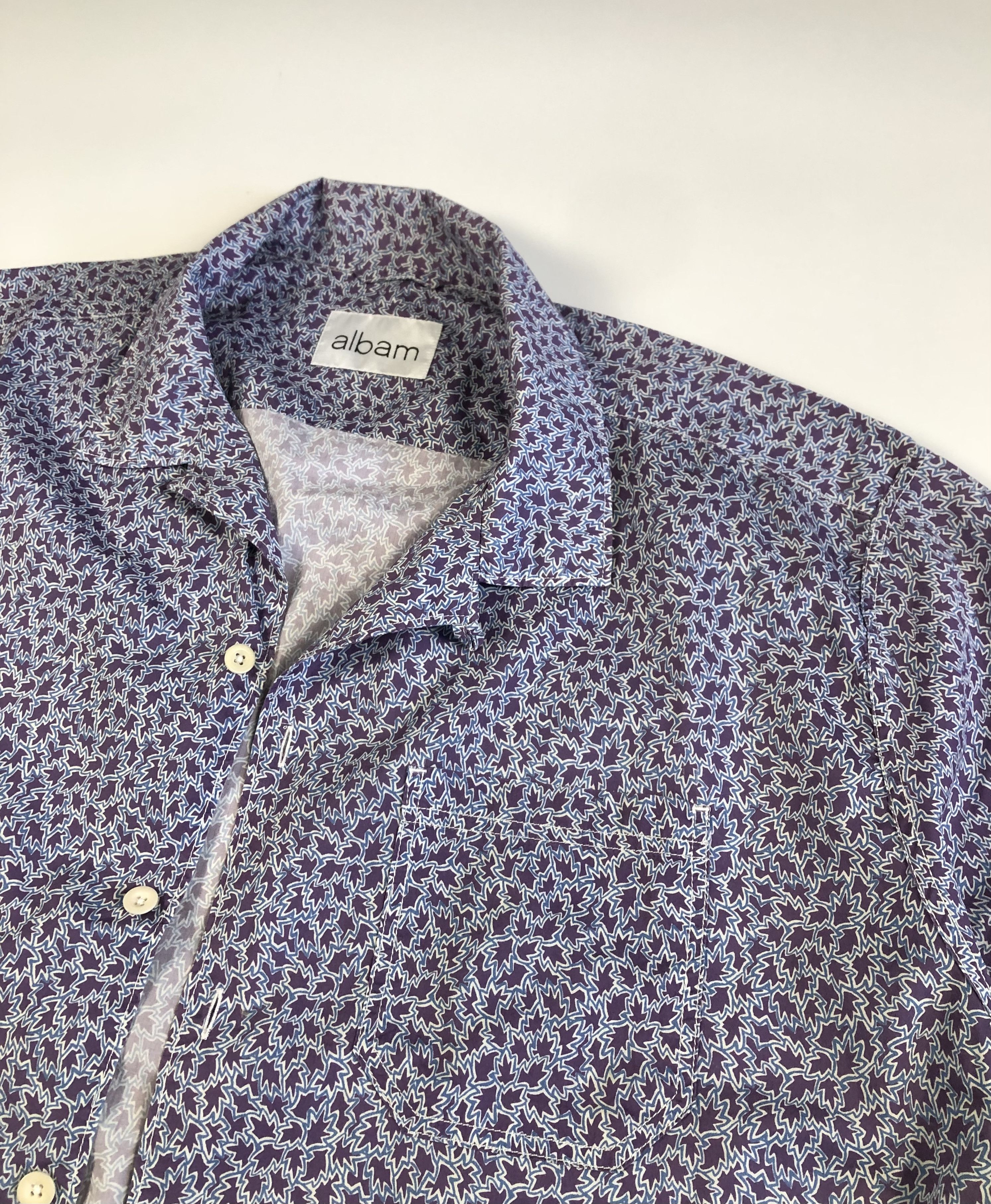 Albam Albam Short Sleeve Button Up Cotton Shirt Size US XL / EU 56 / 4 - 3 Thumbnail