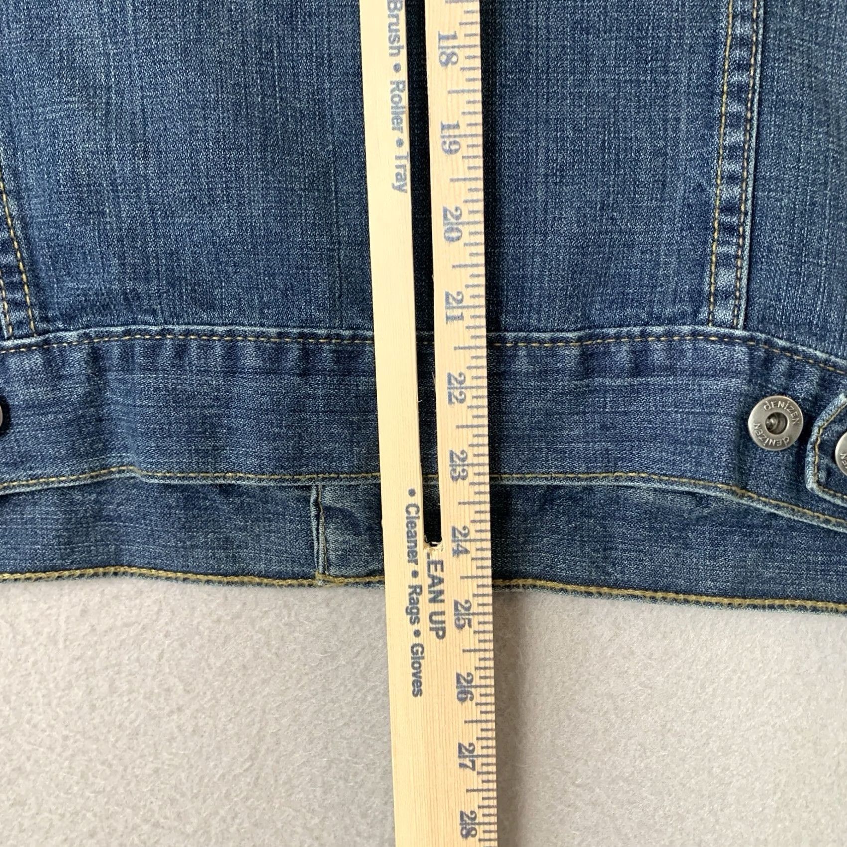 Levi's VINTAGE Levi’s Denim Jean Trucker Jacket Men Large Dark Wash 72334 Cowboy Western NWT Size US 33 - 6 Thumbnail