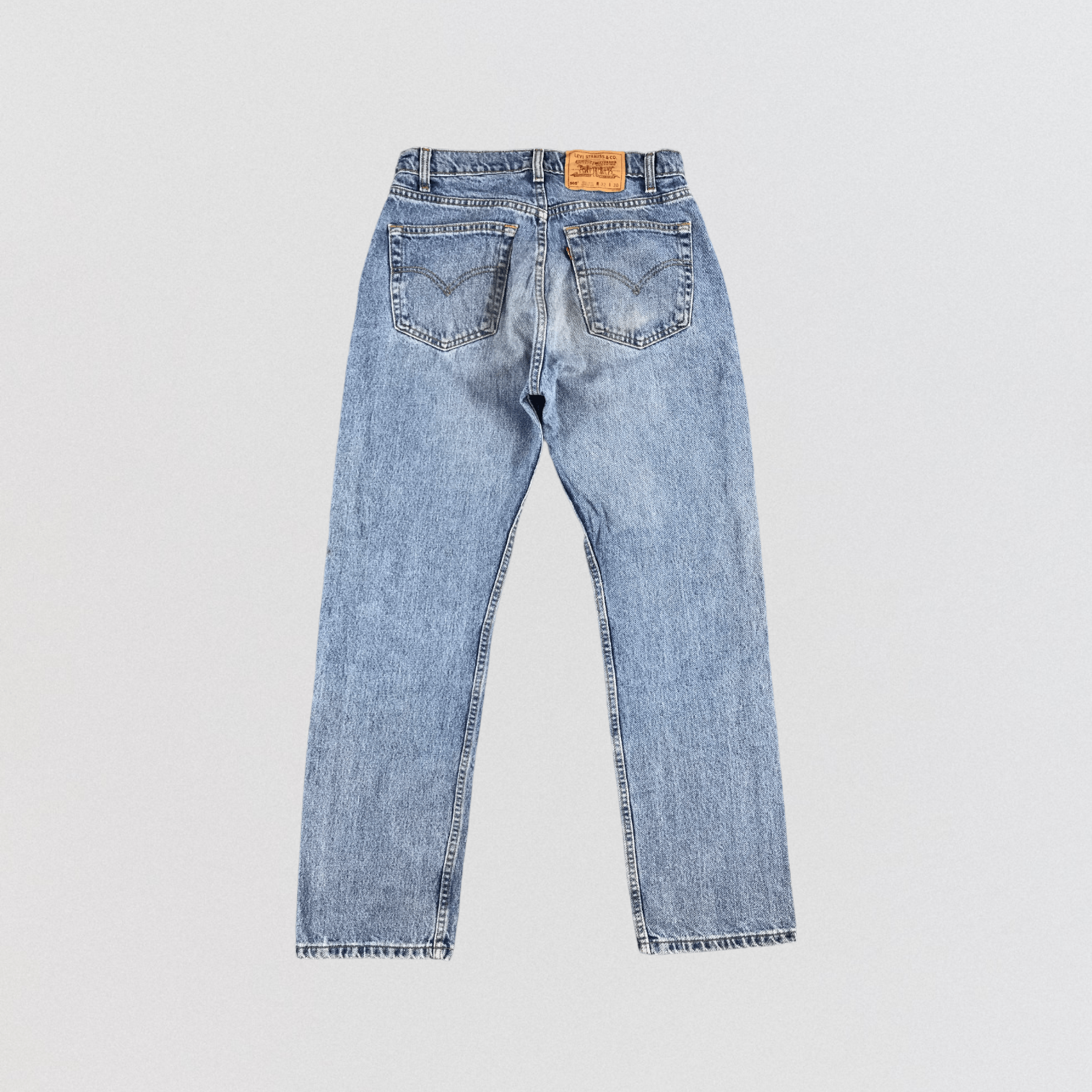 Levi's × Vintage 90s Vintage Blue Wash Levis 505 Jeans-JM1747 Size US 32 / EU 48 - 2 Thumbnail