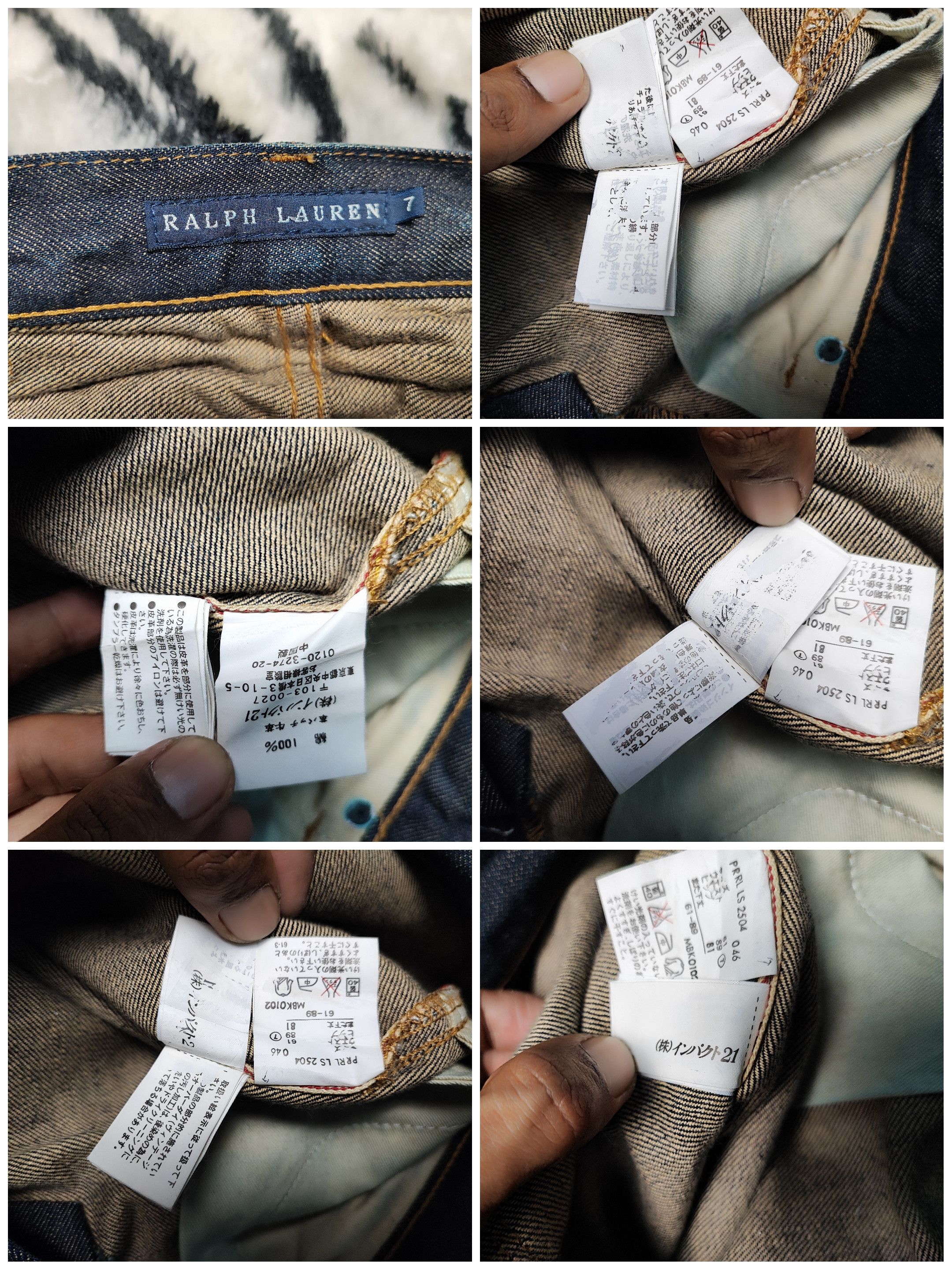 Ralph Lauren Ralph Lauren Dungarees Jeans Selvedge 28 Size US 28 / EU 44 - 19 Thumbnail
