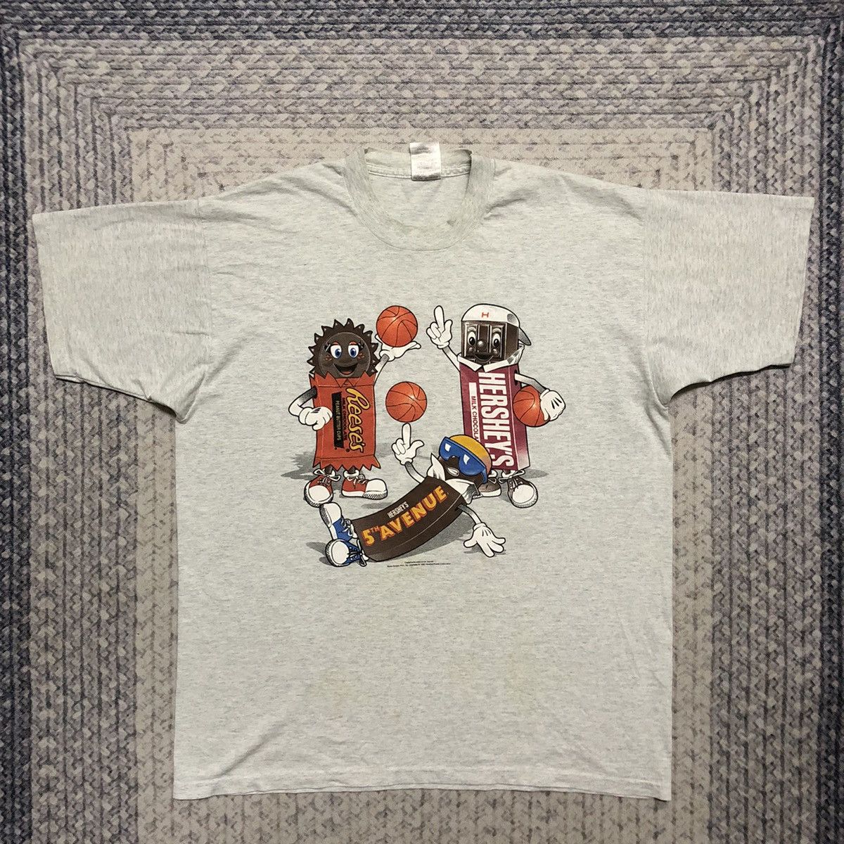 Vintage Rare Vintage 1995 Hershey Foods Corporation Tees Size US XL / EU 56 / 4 - 1 Thumbnail