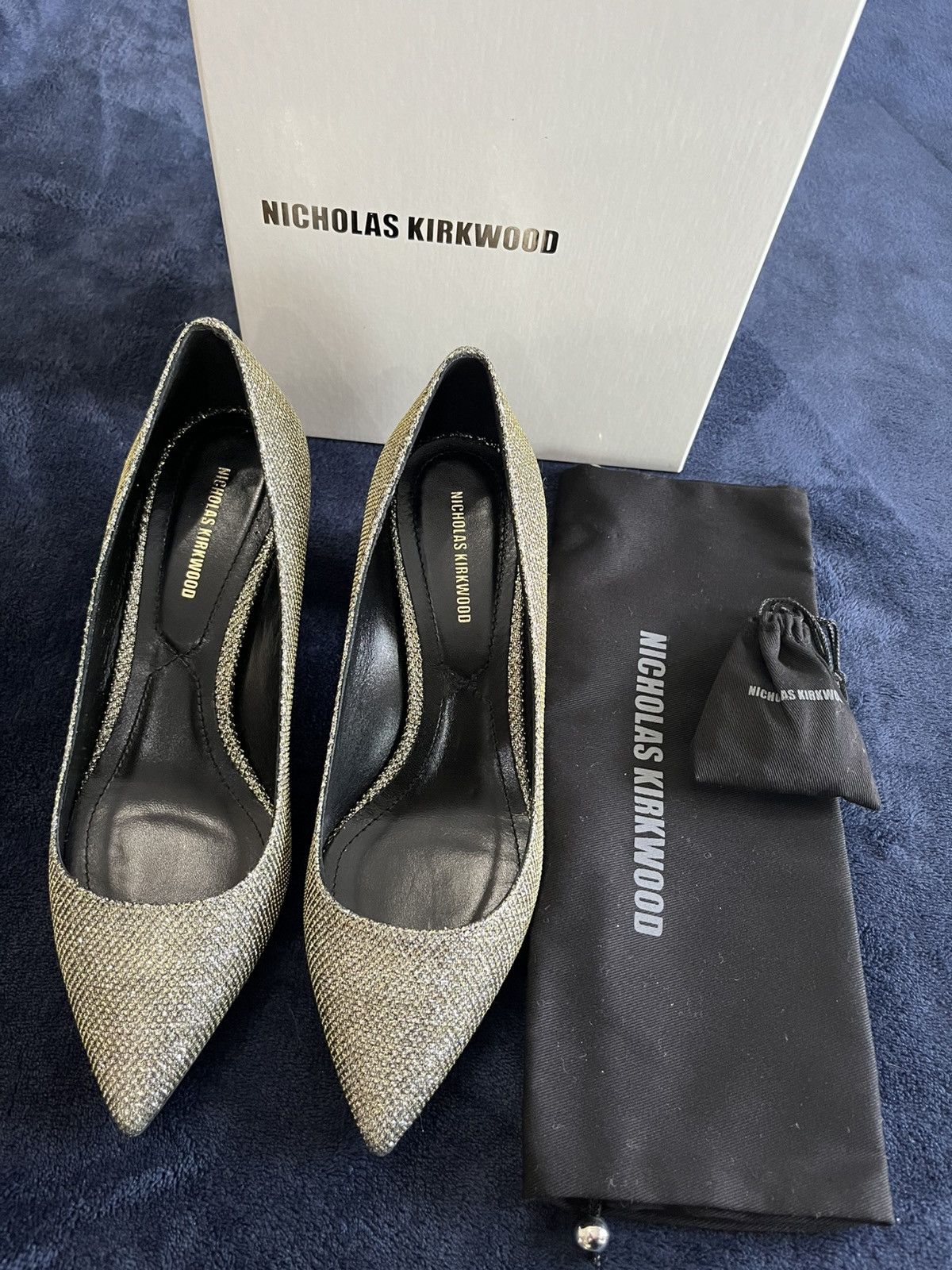 Nicholas Kirkwood Nicholas Kirkwood Platinum Size US 7 / IT 37 - 9 Thumbnail