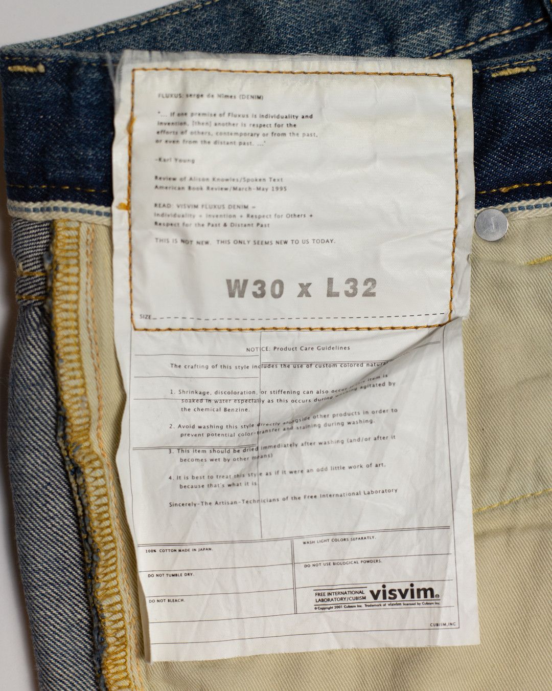 Visvim 04D4.5 PATCH DENIM Size US 30 / EU 46 - 13 Thumbnail