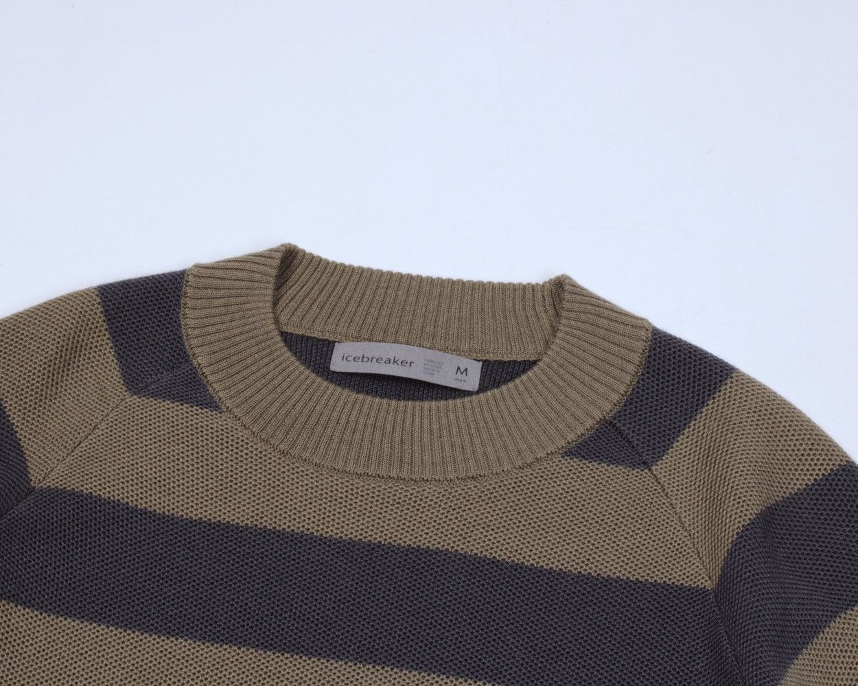 Icebreaker ICEBREAKER Merino Lyocell Striped Knitted Sweater Sweatshirt Size US M / EU 48-50 / 2 - 6 Thumbnail