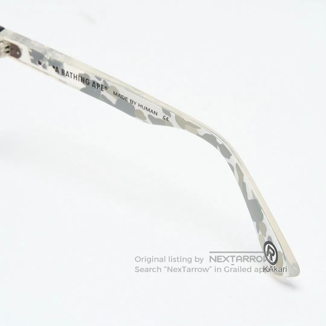 Bape Bape White Snow Limited Edition Sunglasses. Size ONE SIZE - 9 Thumbnail