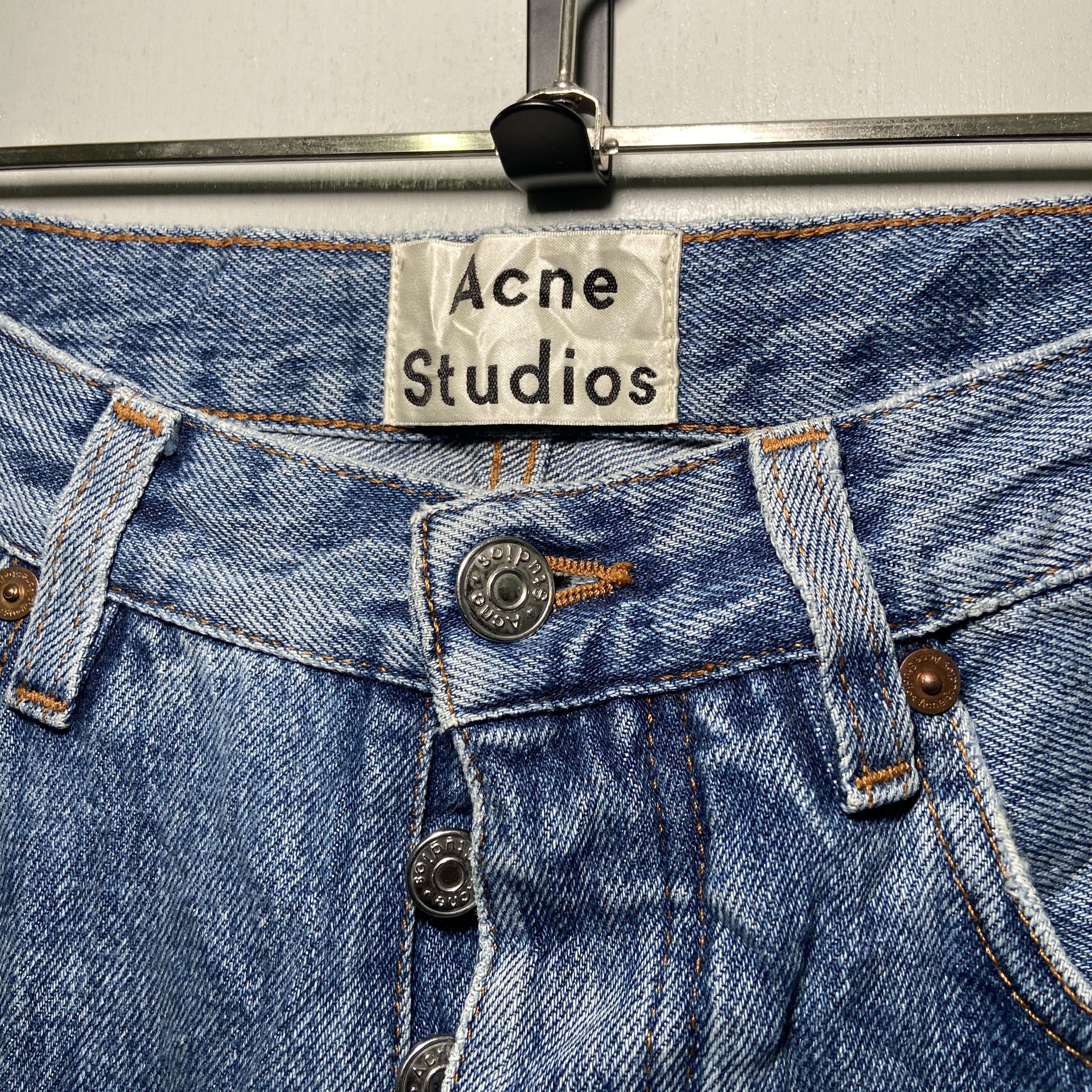 Acne Studios Acne Studio VAN MID VTG Size US 29 - 7 Thumbnail