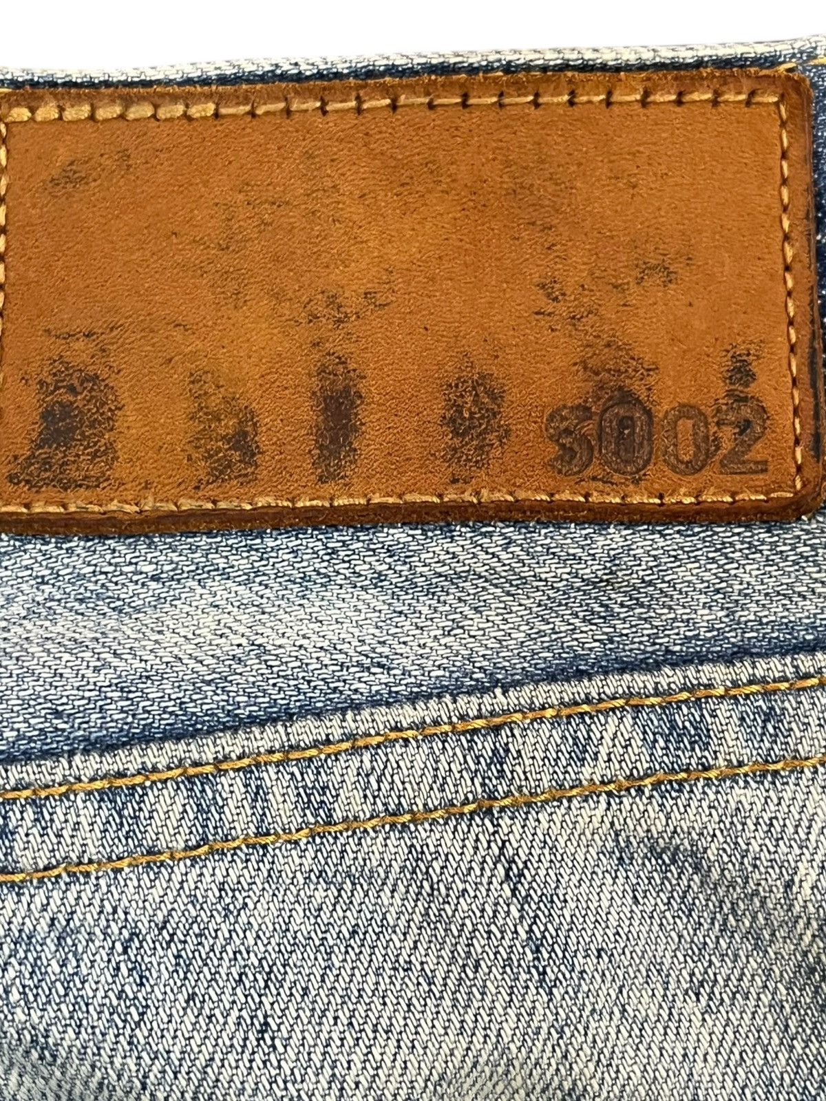 Jun Takahashi × Uniqlo Vintage Uniqlo S002 Baggy Faded Distressed Denim Size US 36 / EU 52 - 7 Thumbnail