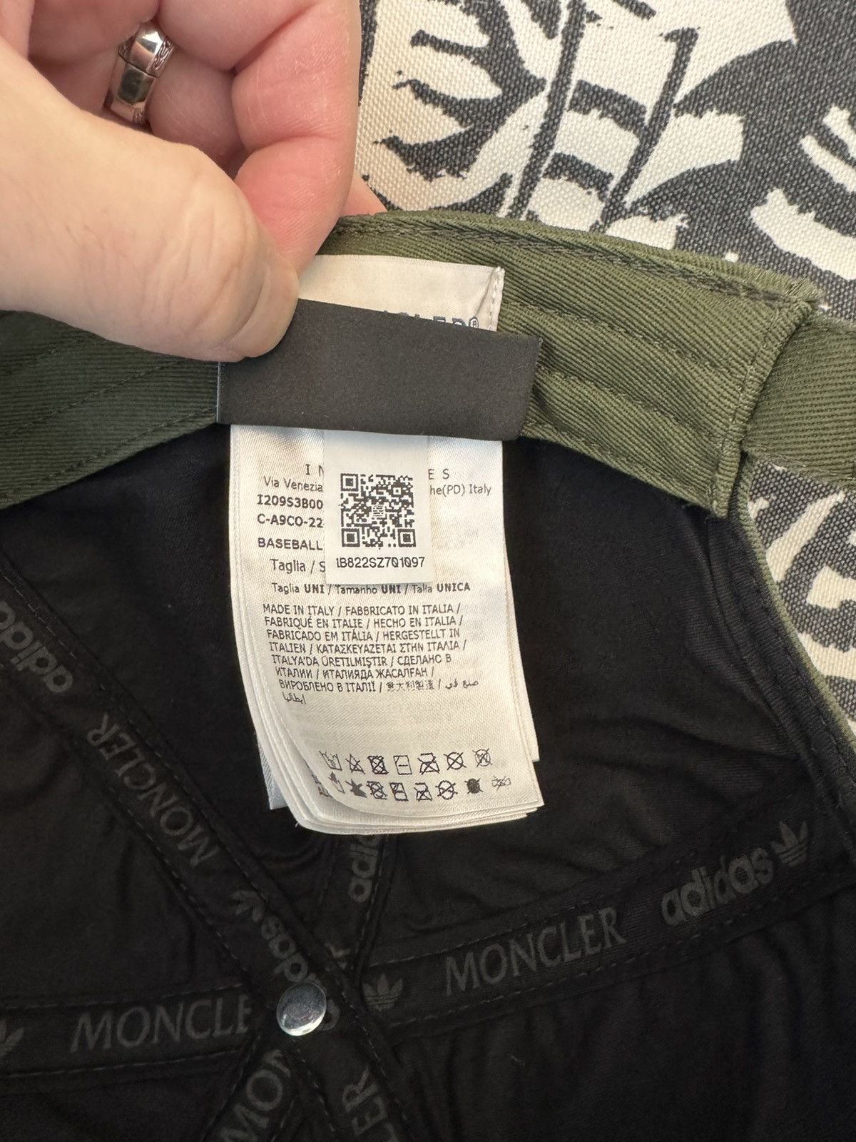 Adidas MONCLER X ADIDAS ORIGINALS BASEBALL CAP Size ONE SIZE - 7 Thumbnail