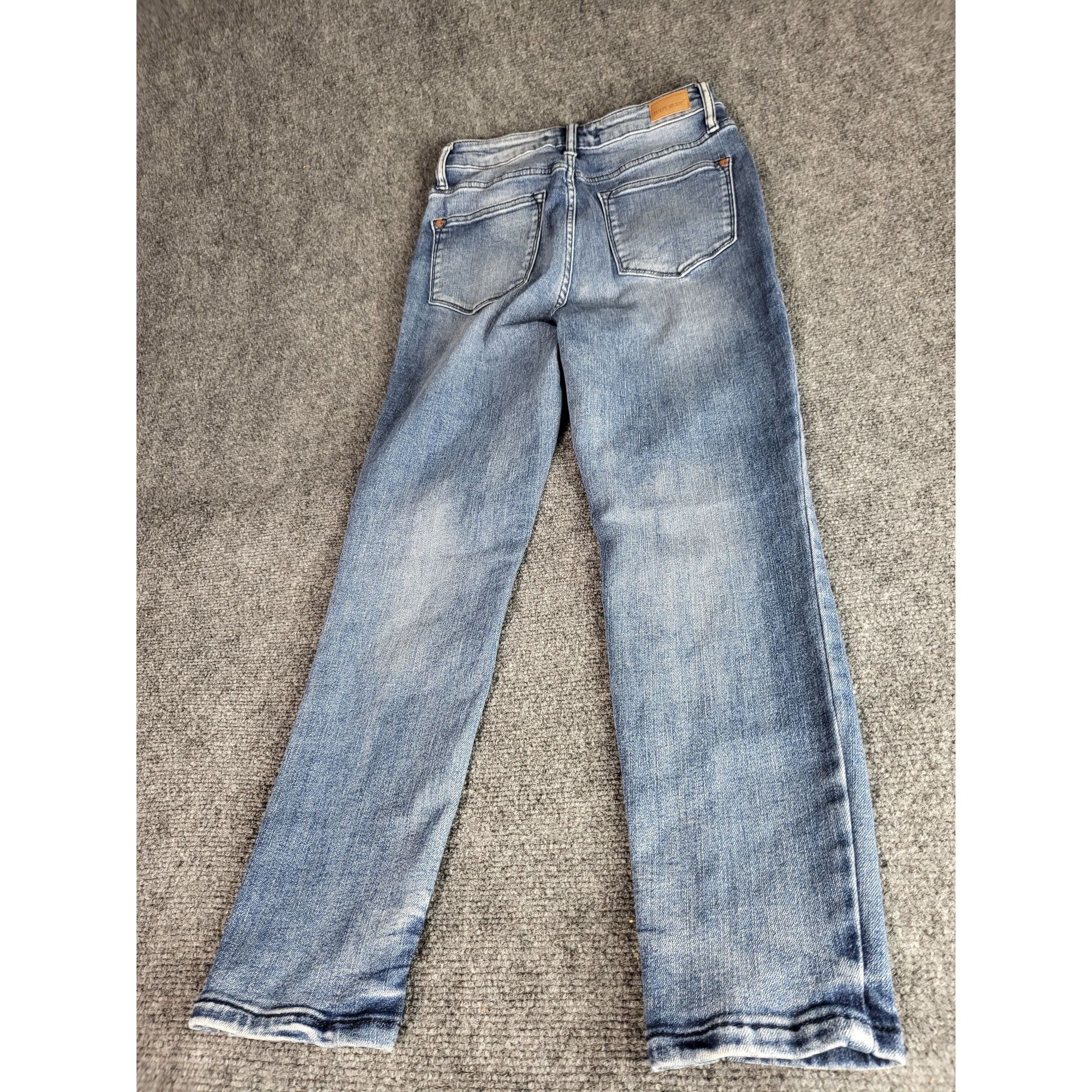 Judy Blue Judy Blue Los Angeles Jeans Women Sz 7/28 Skinny Fit Distres Size 28" / US 6 / IT 42 - 7 Thumbnail