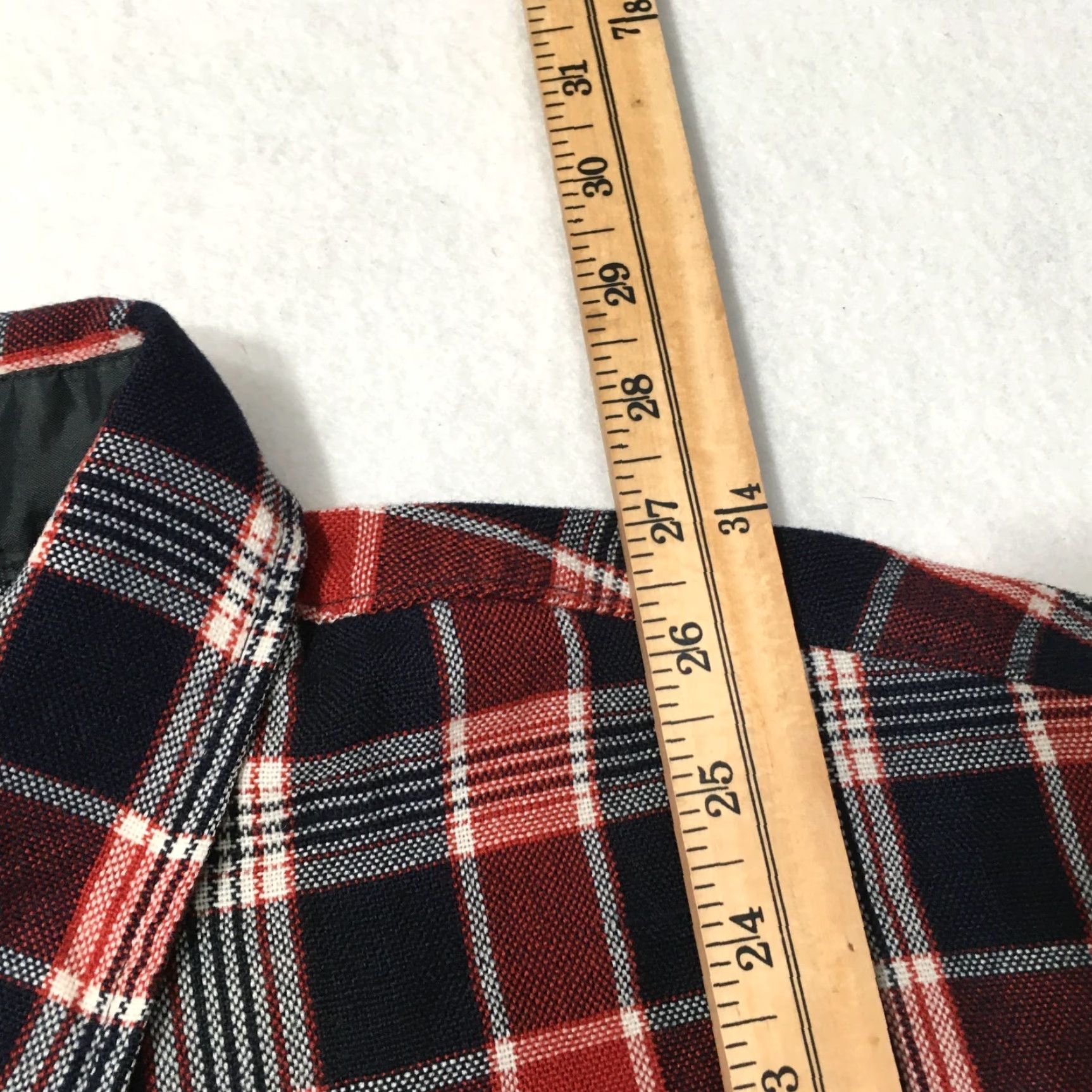 Vintage VINTAGE Windridge Shirt Mens XL Red Navy Plaid Flannel Button-Up 90s Western Casual Size US XL / EU 56 / 4 - 5 Thumbnail