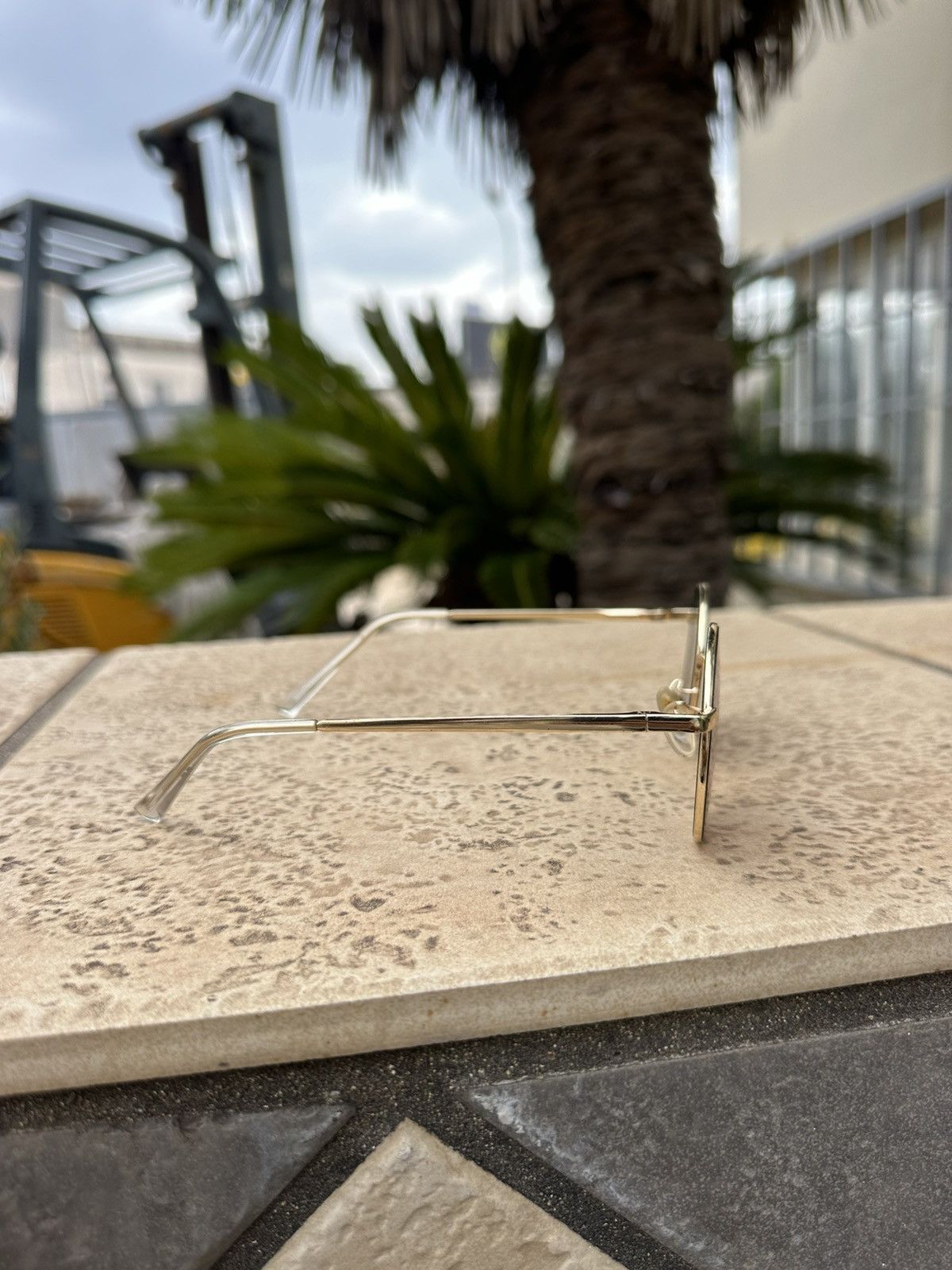 RayBan RayBan Gold Sunglasses 553 Size ONE SIZE - 2 Thumbnail