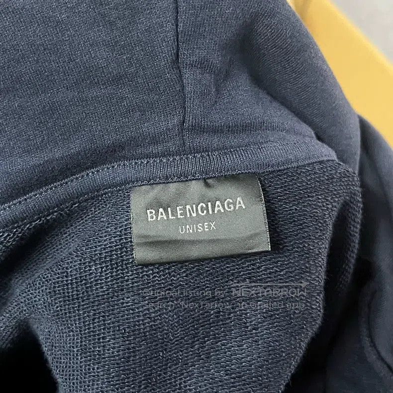 Balenciaga Balenciaga Dark Blue Letter Pattern Printing Zipper Size US S / EU 44-46 / 1 - 5 Thumbnail