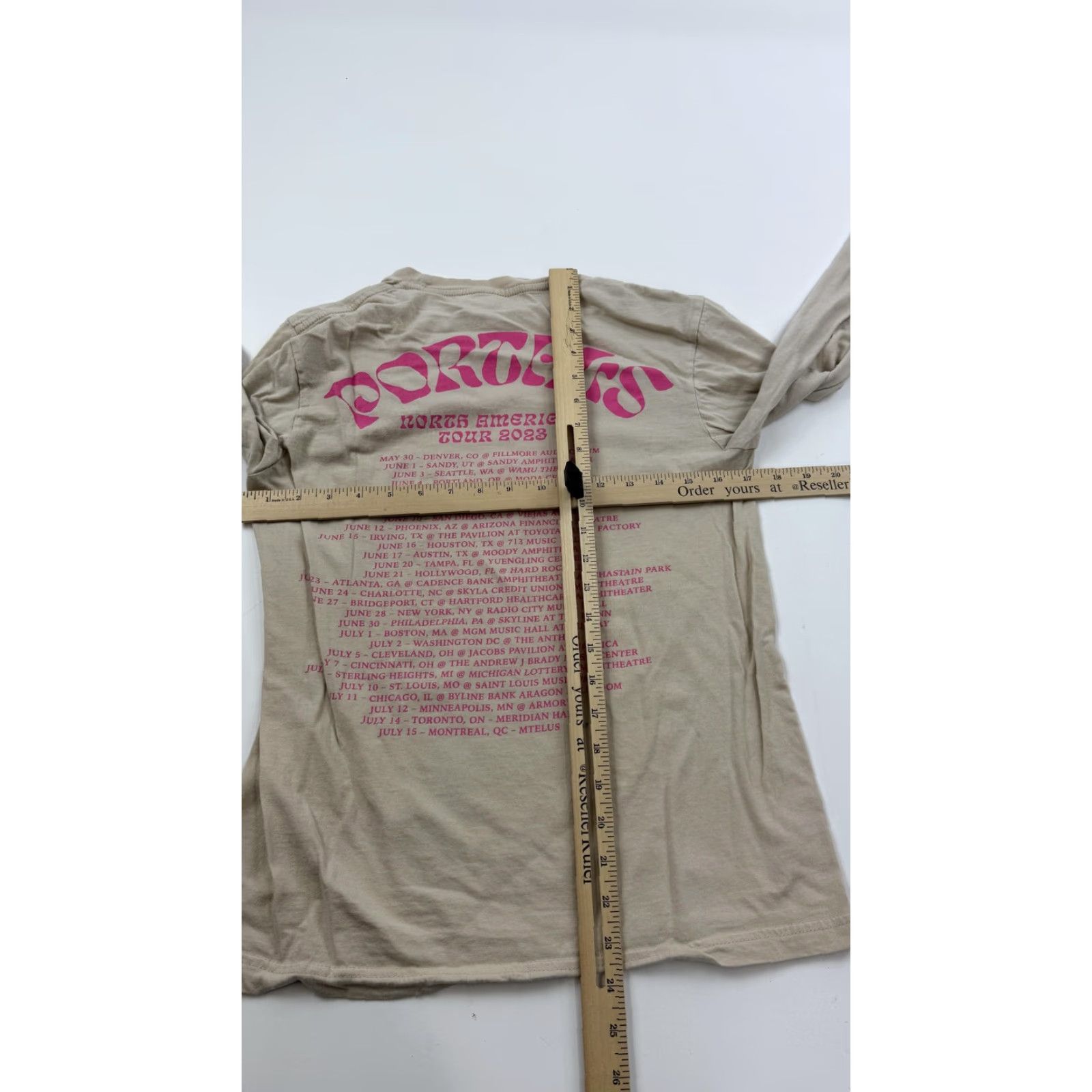 Vintage Melanie Martinez Portals Shirt Adult Small Beige Long Sleeve Tour 2023 Concert Tee Size US S / EU 44-46 / 1 - 6 Thumbnail
