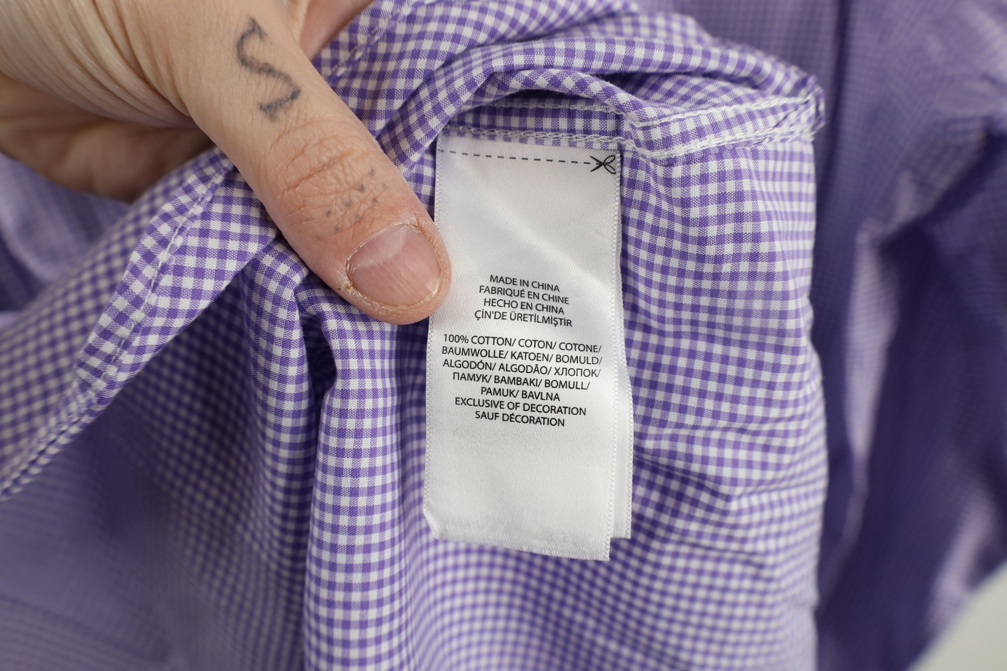 Ralph Lauren × Vintage Ralph Lauren Care Cotton Stretch Collared Button Down Shirt Size US M / EU 48-50 / 2 - 7 Thumbnail