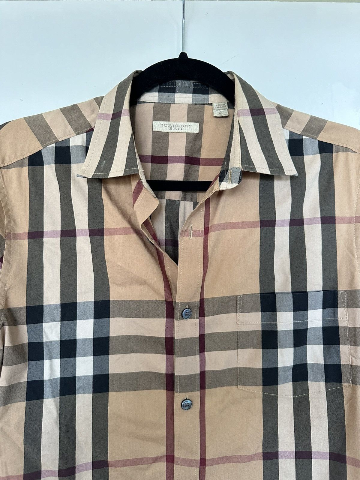 Burberry Burberry Brit Short Sleeve Button Down Size US S / EU 44-46 / 1 - 3 Thumbnail