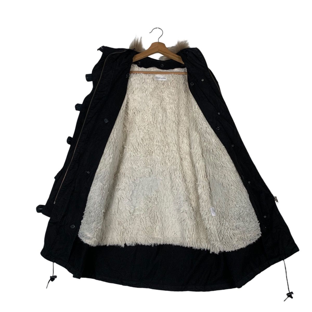 Tsumori Chisato TSUMORI CHISATO Fur Hoodie Sherpa Lined Parka #1280-C58 Size M / US 6-8 / IT 42-44 - 12 Thumbnail
