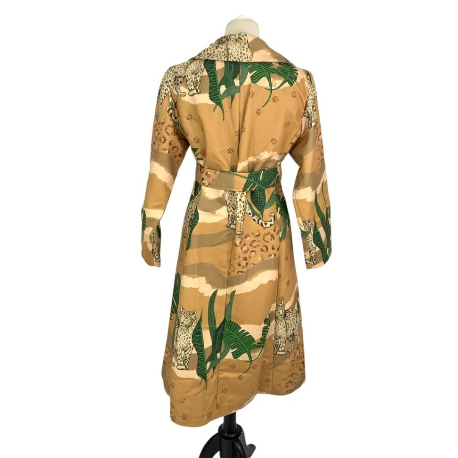 Other Las Surenas Jungle D'Amour Coat Camel Large NWT $600 MSRP Size L / US 10 / IT 46 - 8 Thumbnail