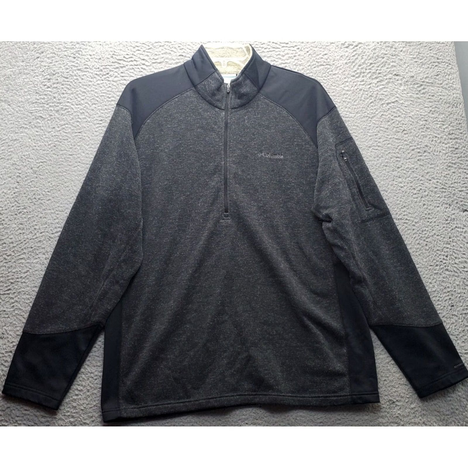 Logo 7 Columbia Sweatshirt Mens XL Multicolor Long Sleeve Mock Neck 1/4 Zip Embroidered Logo Shirt Mens XL Multicolor Columbia Sweatshirt Size US XL / EU 56 / 4 - 2 Thumbnail
