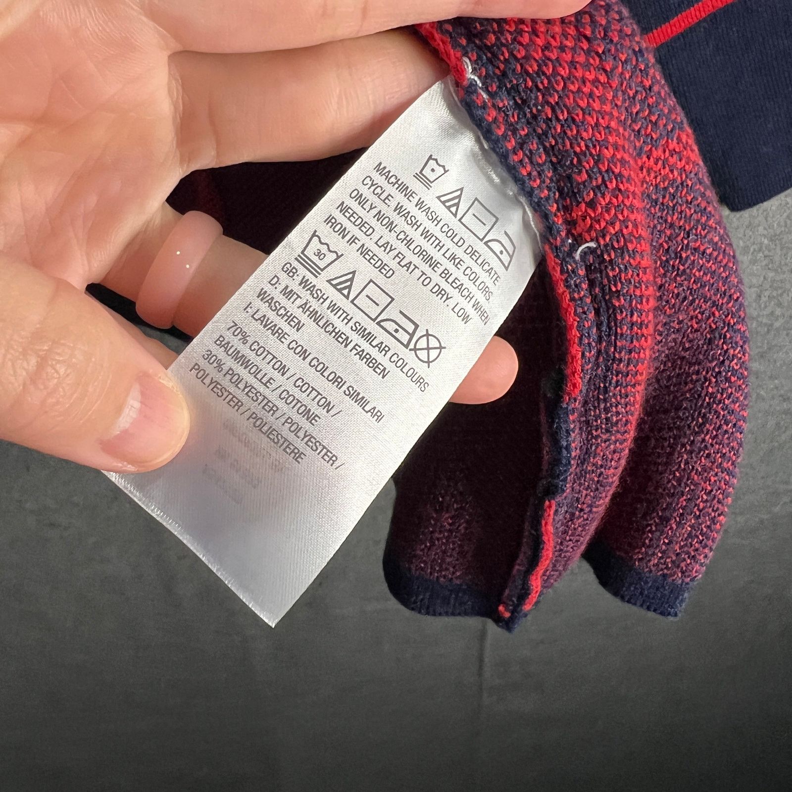 Other Denim & Co. Jacquard One Button Sweater Coat Size XL / US 12-14 / IT 48-50 - 6 Thumbnail