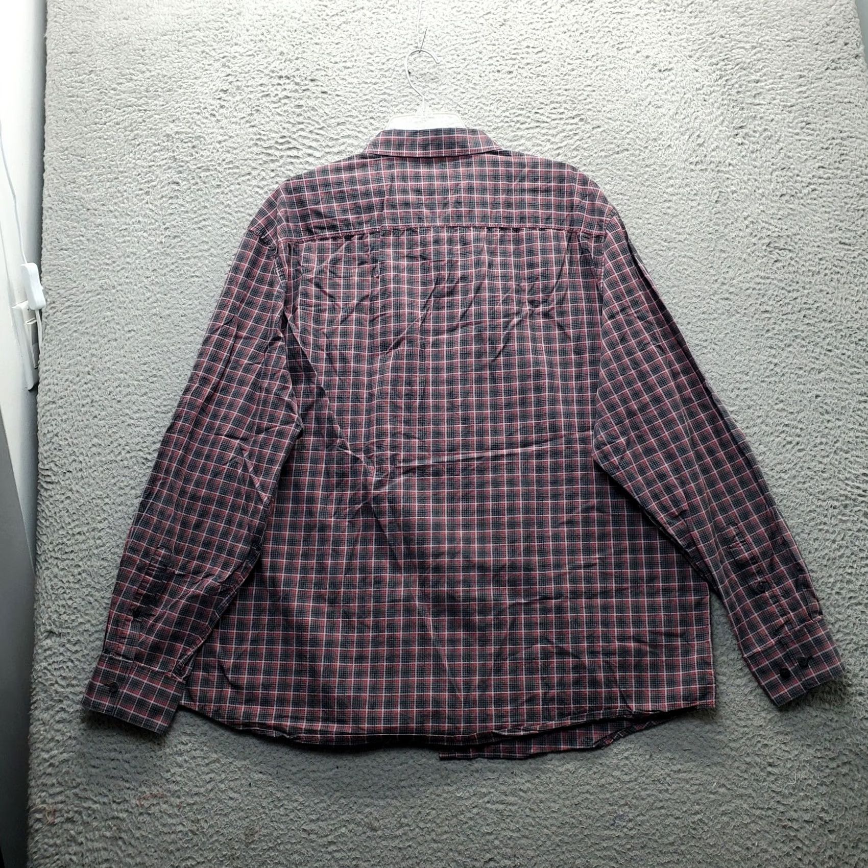 Calvin Klein Calvin Klein Shirt Mens XXL Multi Plaid Button-Up Long Sleeve Collared Casual Shirt Size US XXL / EU 58 / 5 - 2 Thumbnail