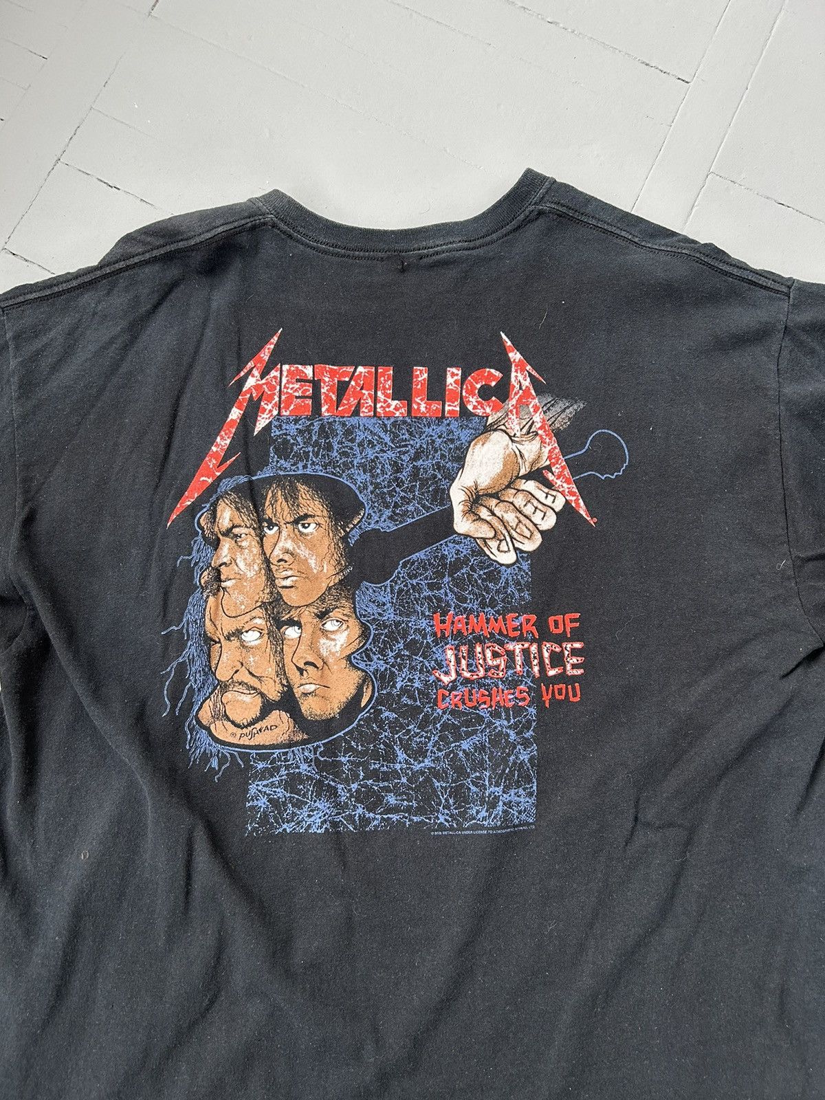 Band Tees × Metallica × Vintage Metallica vintage t-shirt Size US L / EU 52-54 / 3 - 8 Thumbnail