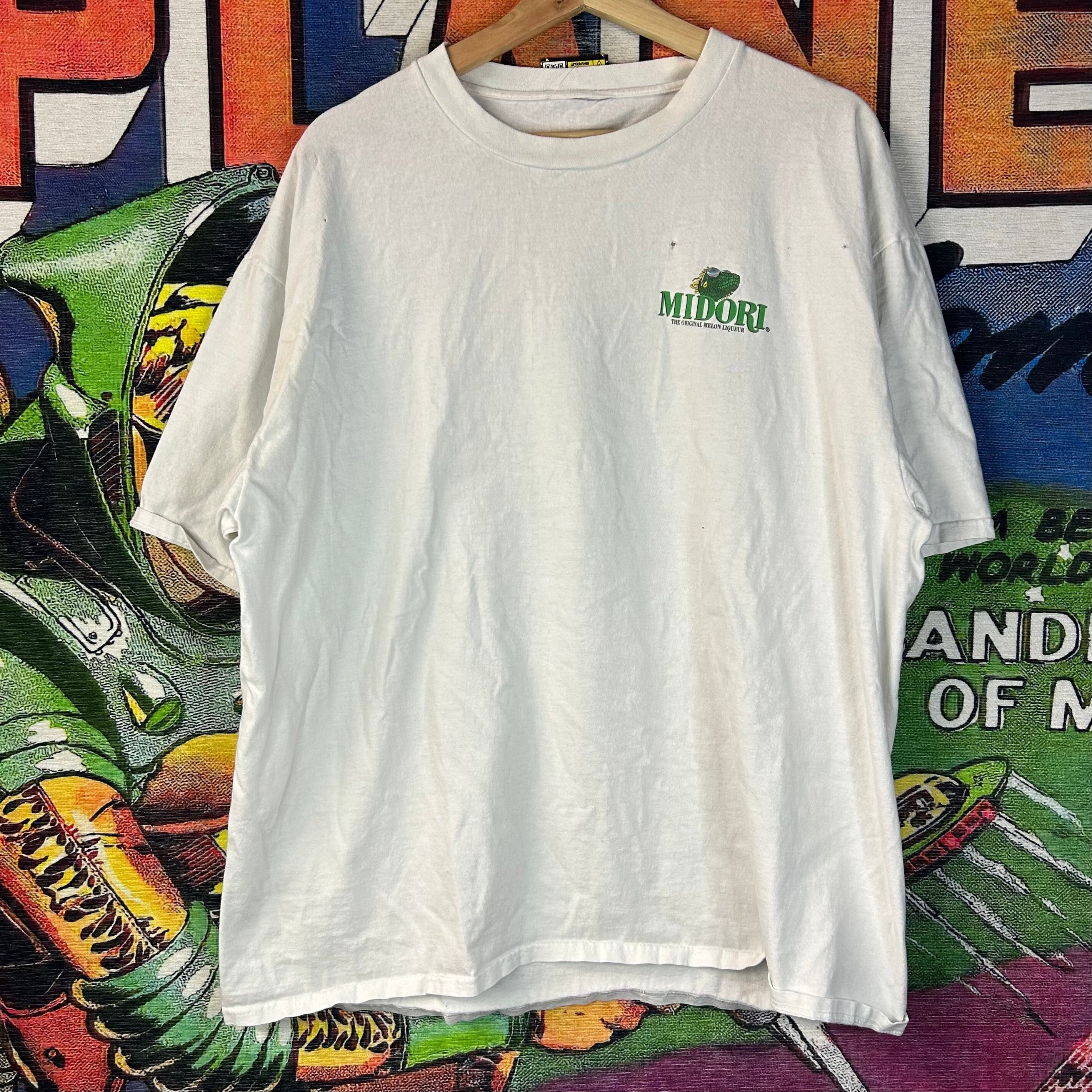 Vintage Vintage 90s Midori Melon Liqueur Tee Size XL Size US XL / EU 56 / 4 - 1 Thumbnail
