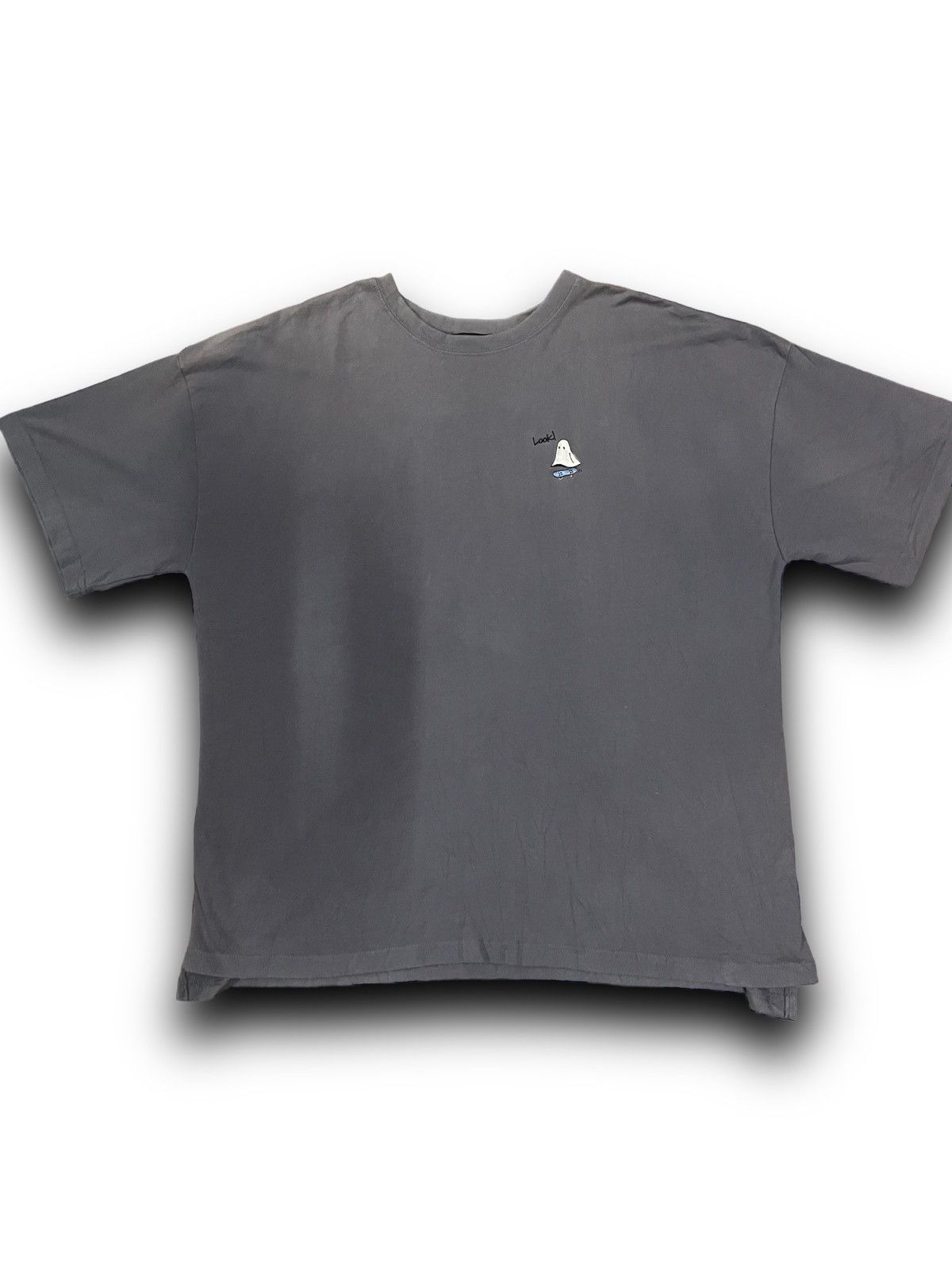 Japanese Brand × Vintage Vintage Spray Premium Ghost Skateboard Tee Size US XL / EU 56 / 4 - 2 Thumbnail