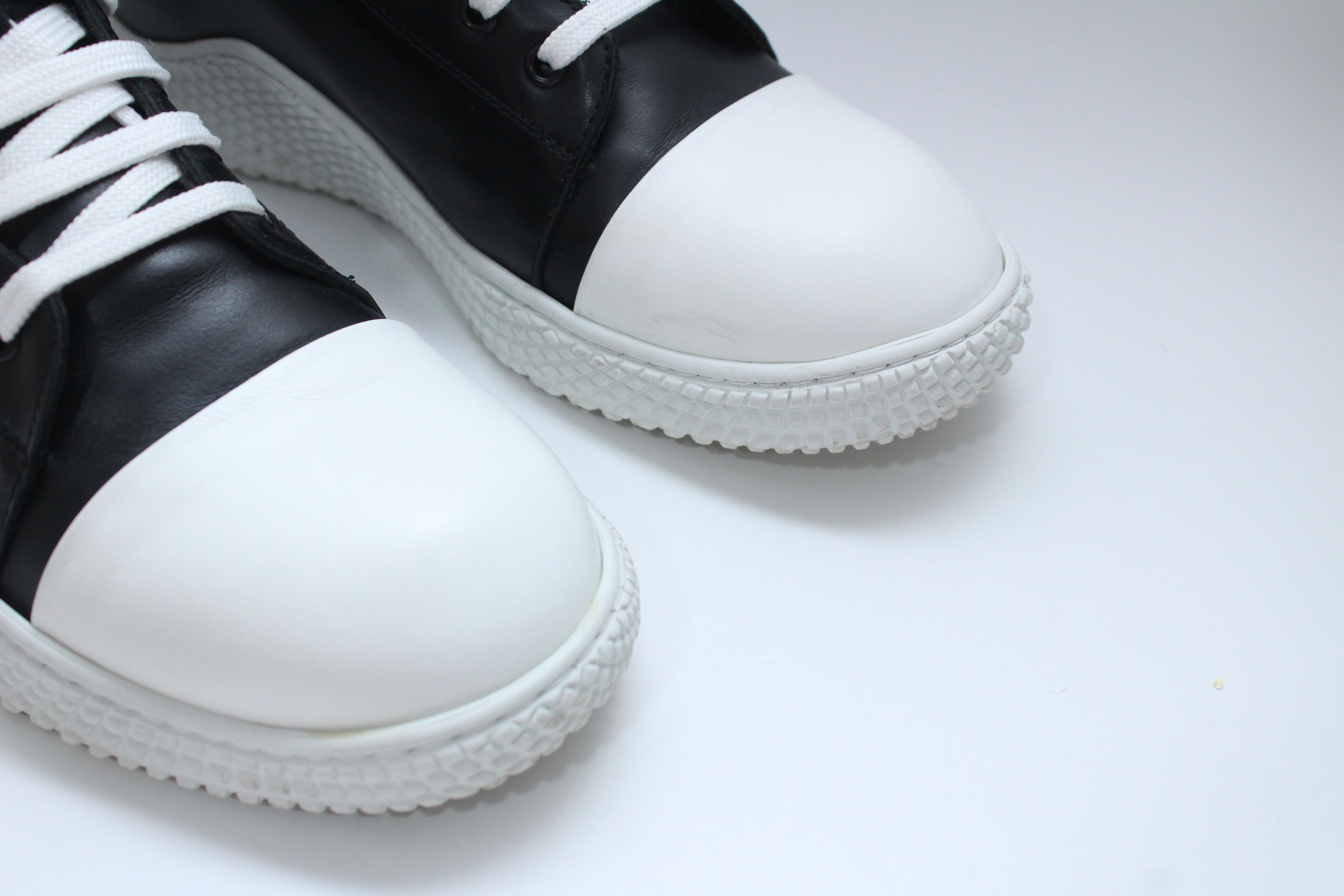 Leather Mattia Capezzani Leather Sneakers Womens Size 41 Size US 11 / IT 41 - 8 Thumbnail