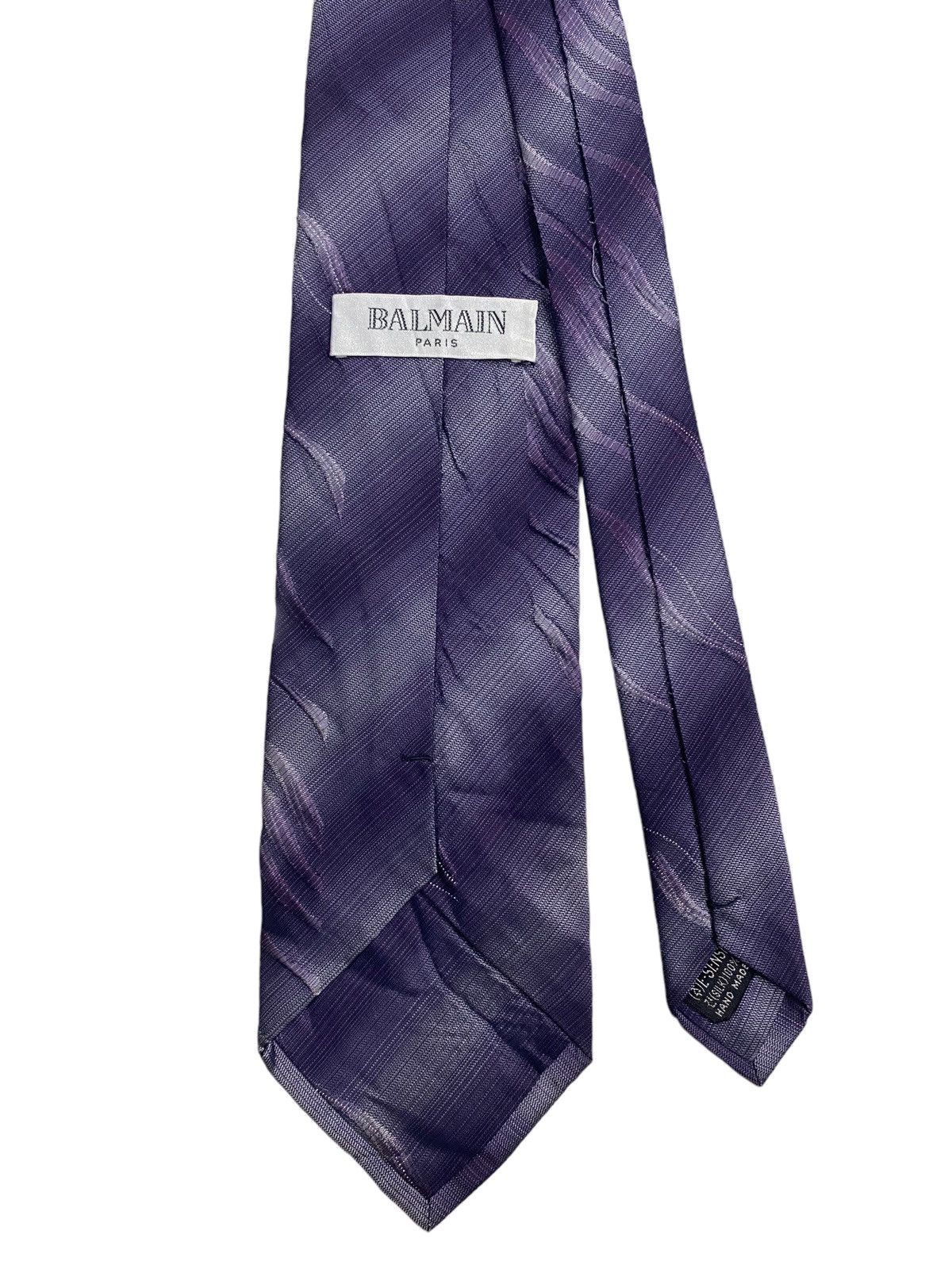 Balmain × Vintage 💥VINTAGE BALMAIN Paris necktie silk tie Size ONE SIZE - 4 Thumbnail
