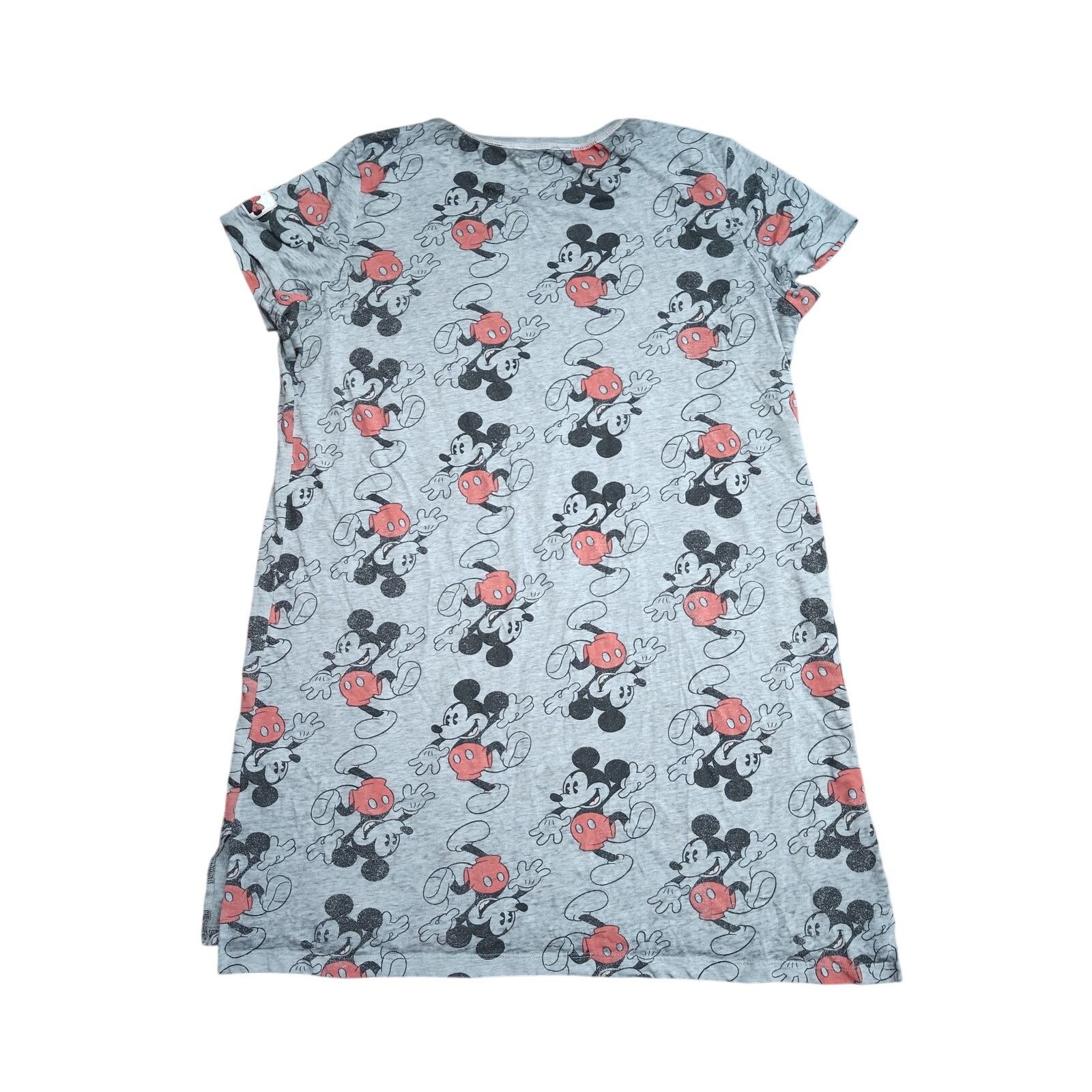 Disney Disney Mickey Mouse All Over Print Short Sleeve Sleep Shirt Size ONE SIZE - 4 Thumbnail