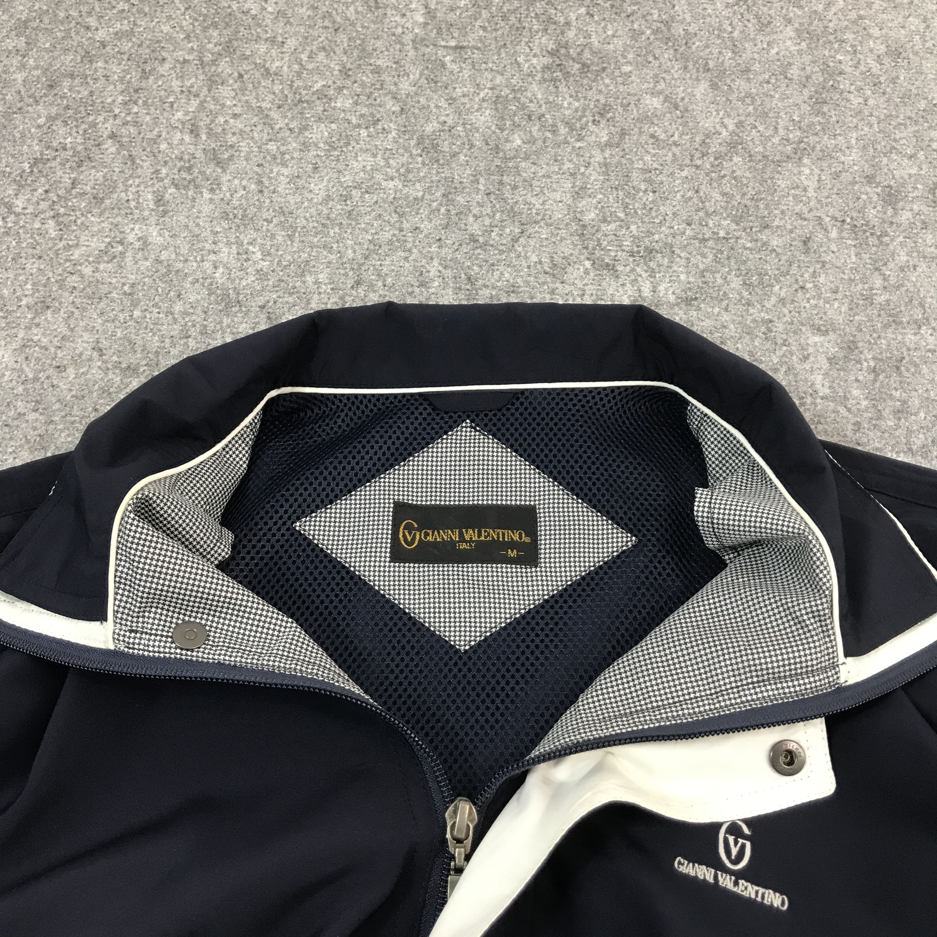 Gianni Valentino × Vintage Vintage Gianni Valentino Navy Jacket Size US M / EU 48-50 / 2 - 5 Thumbnail
