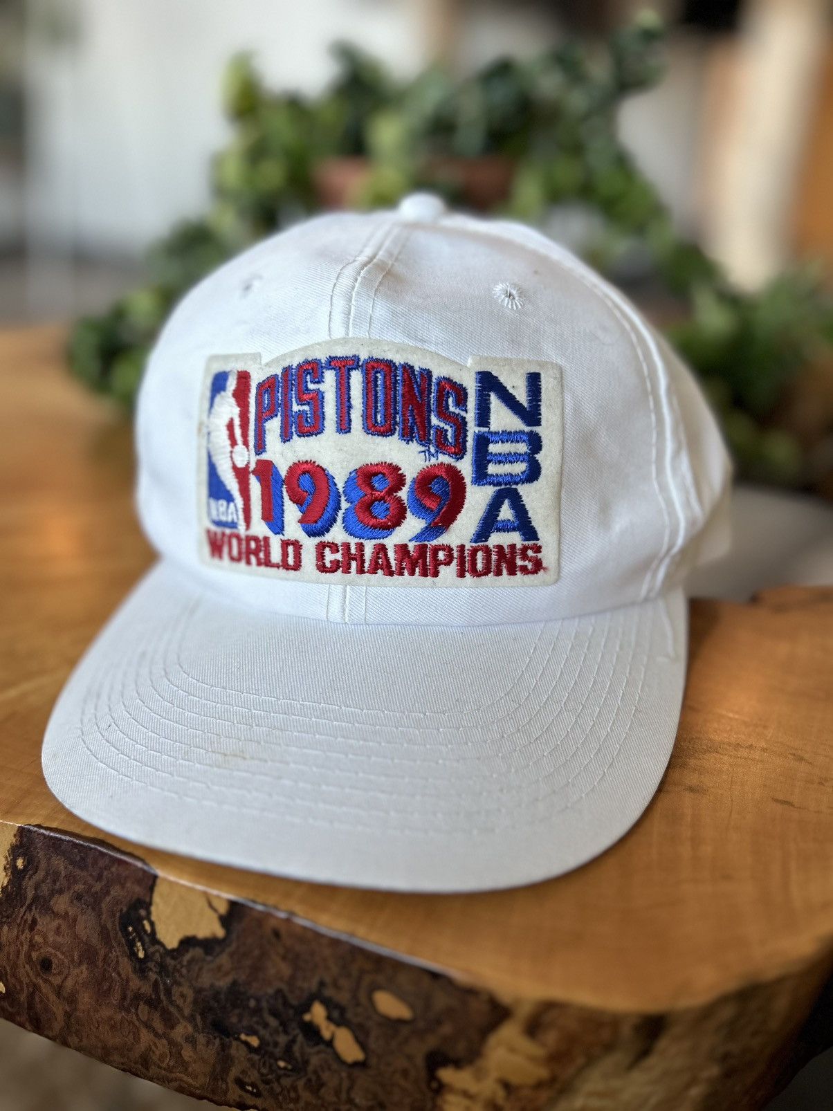 Vintage Detroit Pistons Bad Boys 1989 World buy Champs Starter Hat