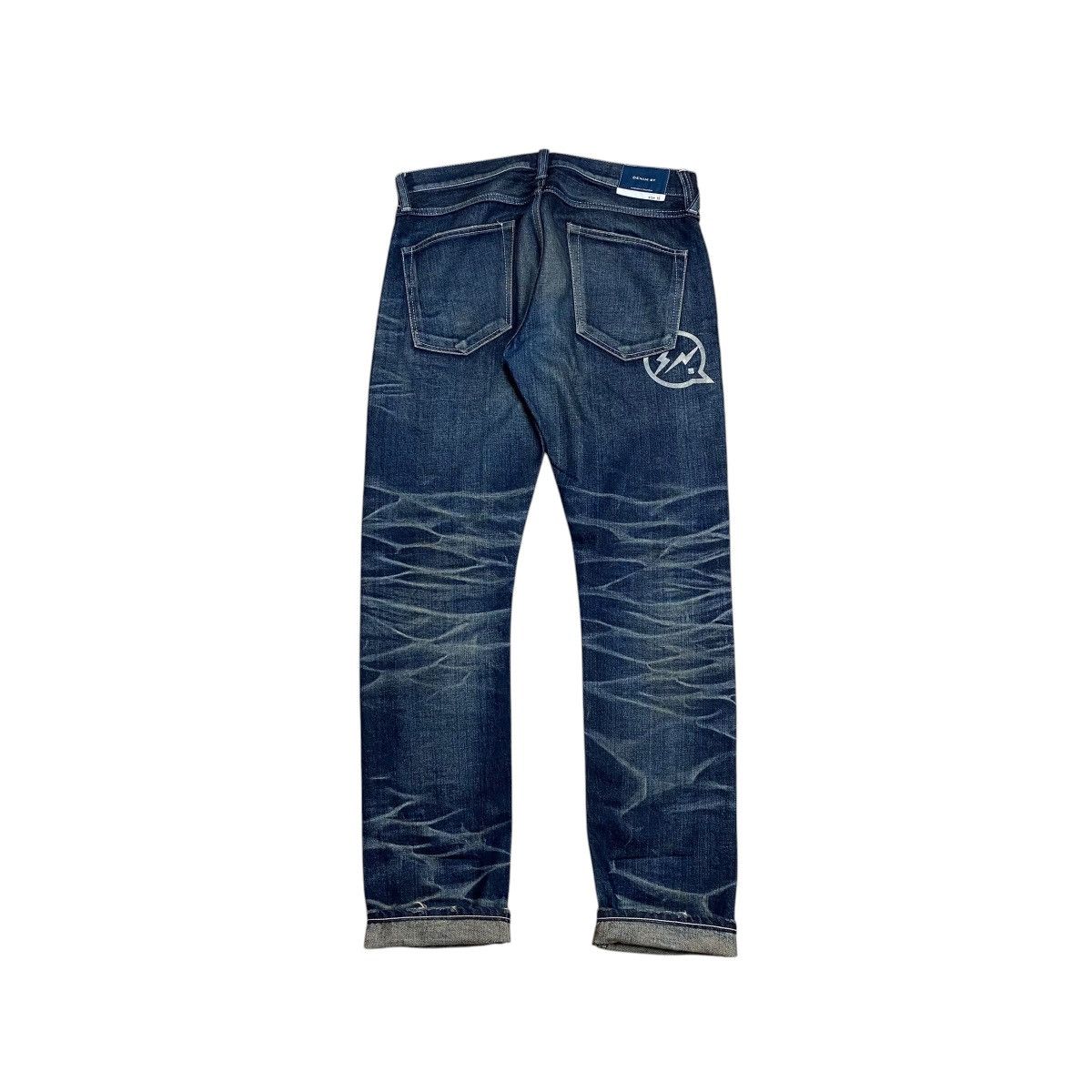 Fragment Design × Vanquish Denim by Vanquish & Fragment Selvedge Washed Denim Pants Size US 32 / EU 48 - 1 Thumbnail