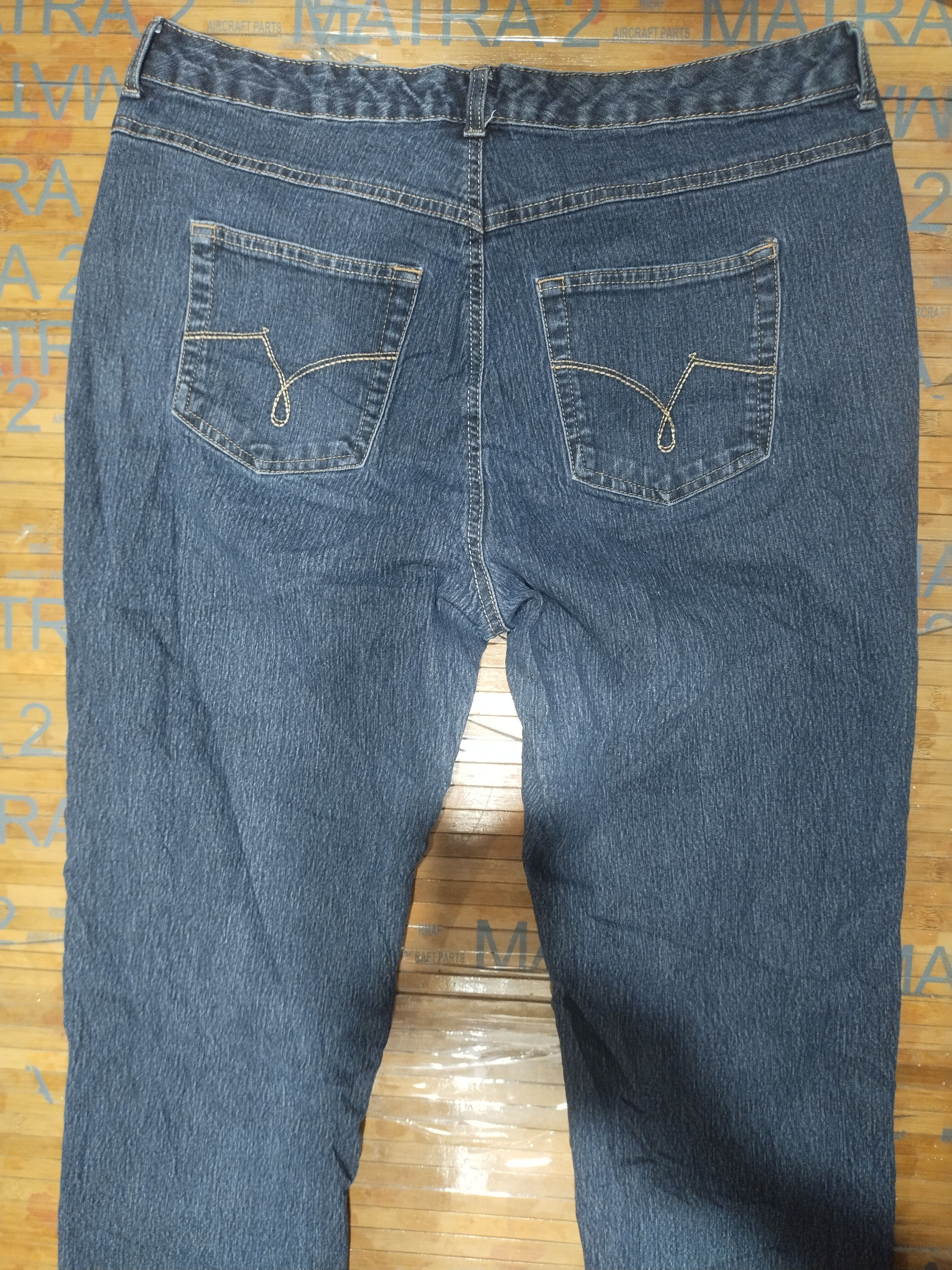 Vintage Just My Size "JMS" Jeans Women Stretchable Sz 18W Size 34" / US 12 / IT 48 - 10 Thumbnail