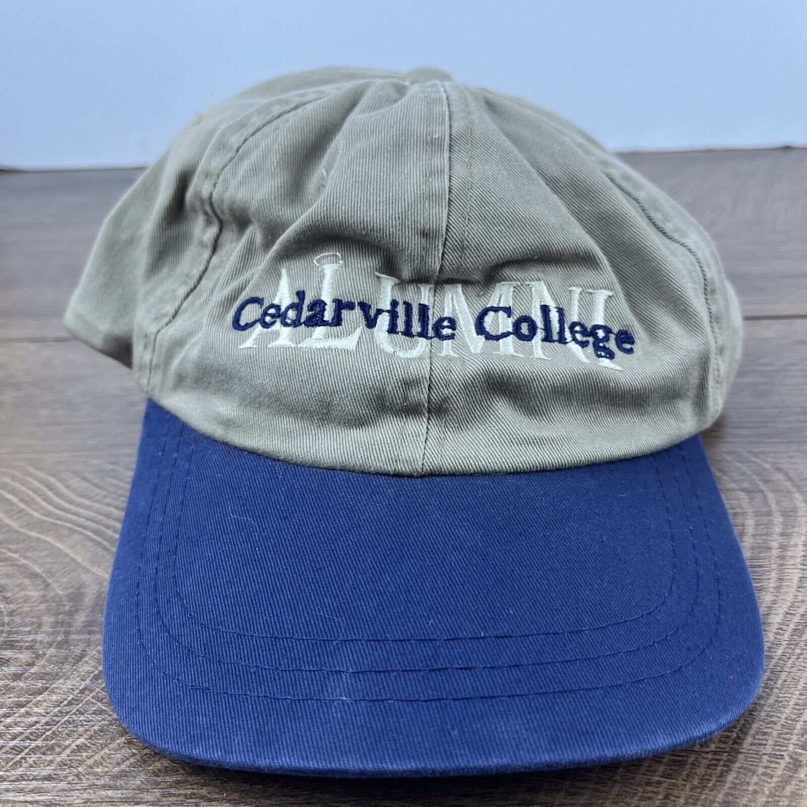 Other Cedarville College Alumni Hat Brown Cap Adjustable Brown Tan Size ONE SIZE - 1 Thumbnail