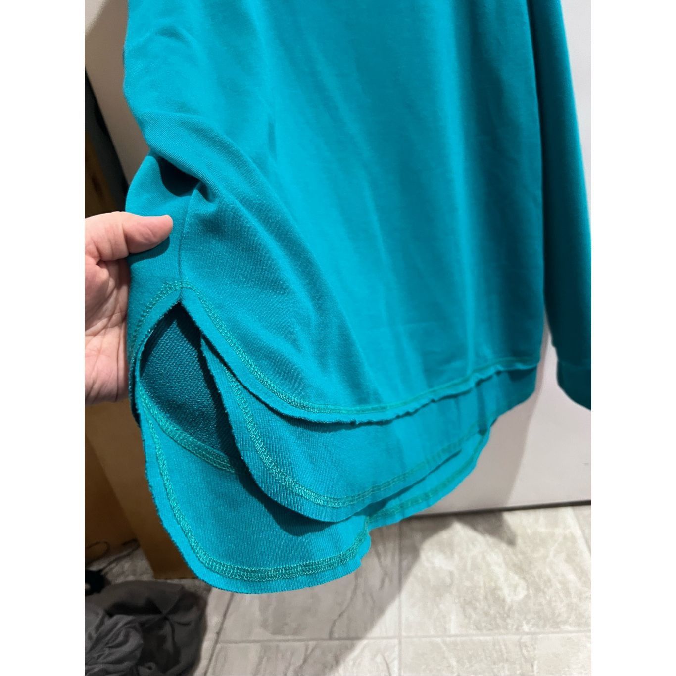 Other Dark Teal Woman’s Long Sleeve Top Size XL Size XL / US 12-14 / IT 48-50 - 3 Thumbnail