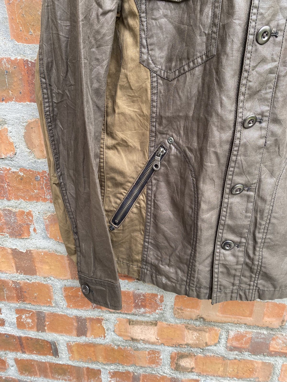 Obelisk 2000s Edge Rupert Wax hybrid Multipocket Vkei Jacket Size US S / EU 44-46 / 1 - 7 Thumbnail