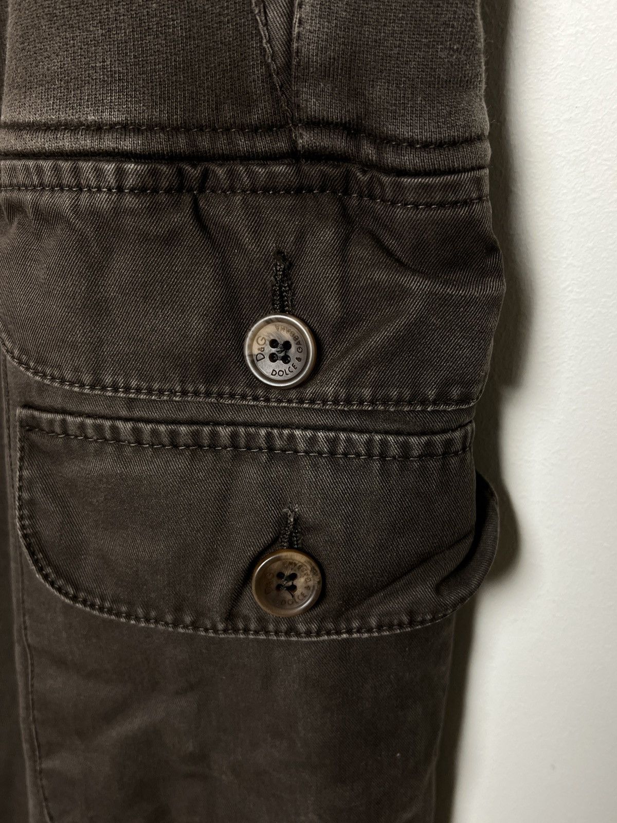 Dolce & Gabbana dolce&gabbana y2k multipocket double waist cargo sweatpants Size US 32 / EU 48 - 9 Thumbnail