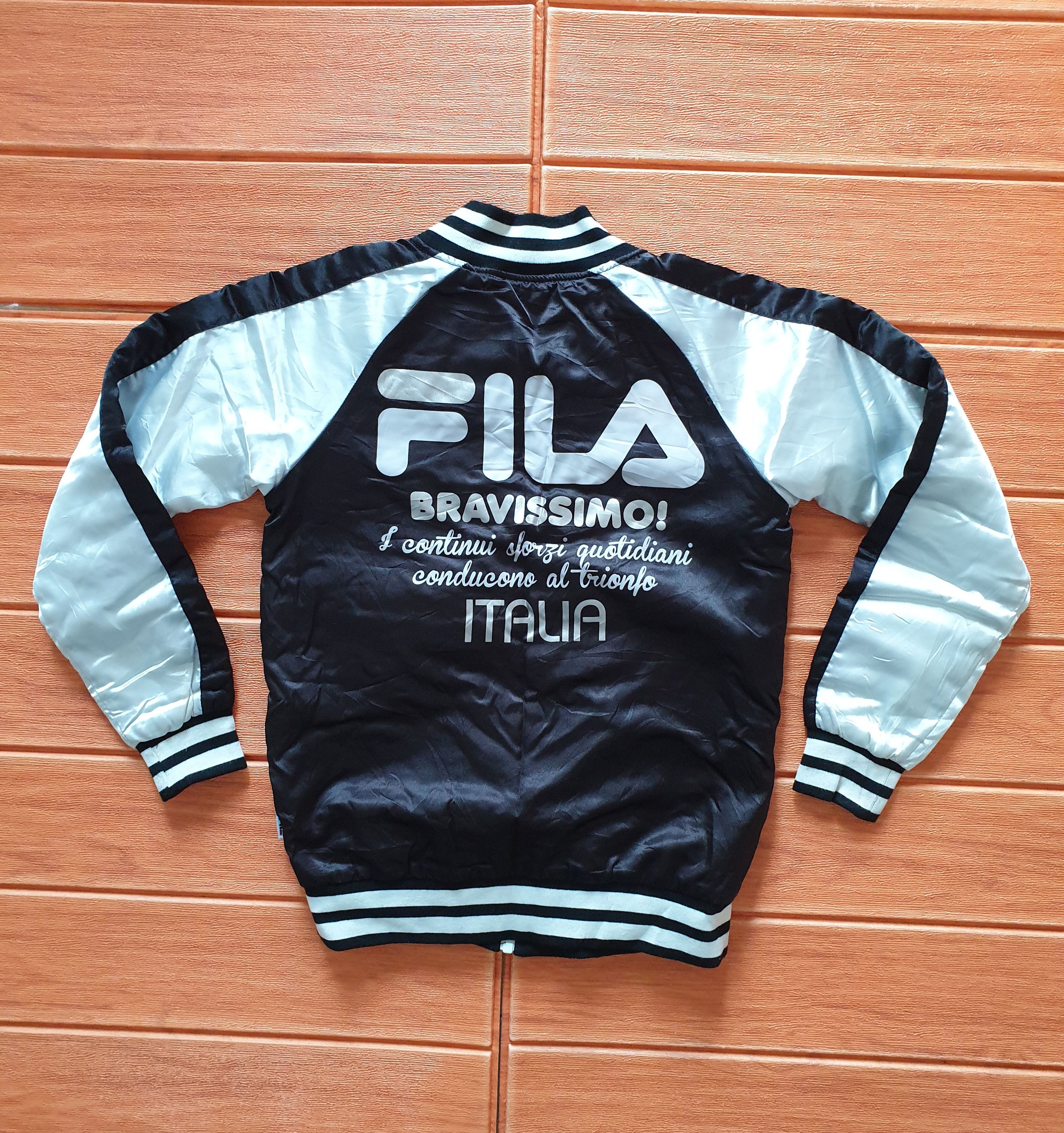 Fila Sukajan Japanese style souvenir fila jacket Size US XXS / EU 40 - 4 Thumbnail