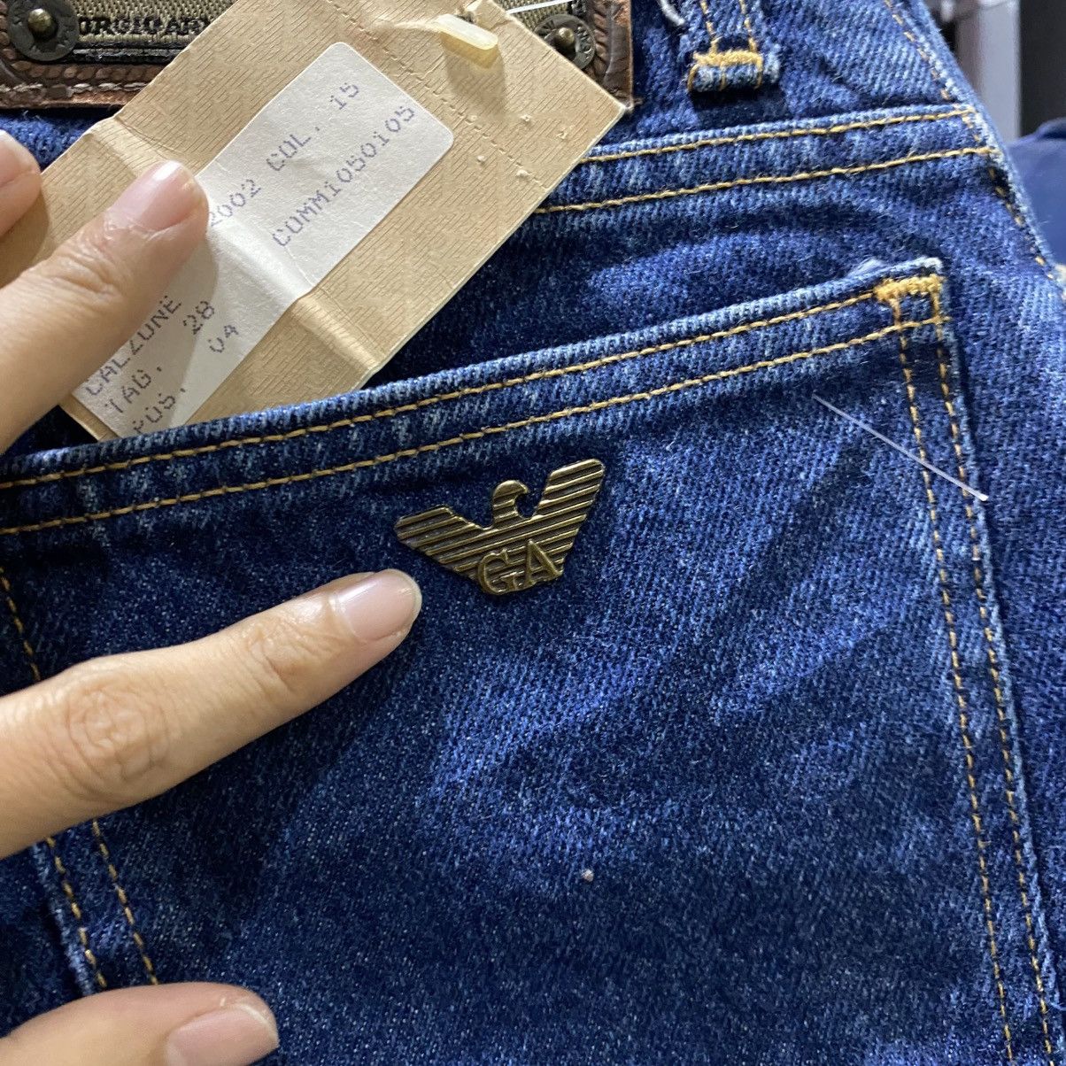 Designer × Giorgio Armani × Vintage Vintage Giorgio Armani denim Jeans NEW OLD STOCK‼️ Size US 28 / EU 44 - 9 Thumbnail