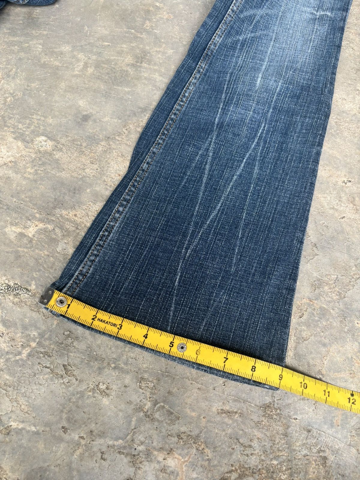 Hysteric Glamour Flare Jeans Oririn Premium Ifsix Lgb Style Bootcut Jeans Size US 30 / EU 46 - 13 Thumbnail