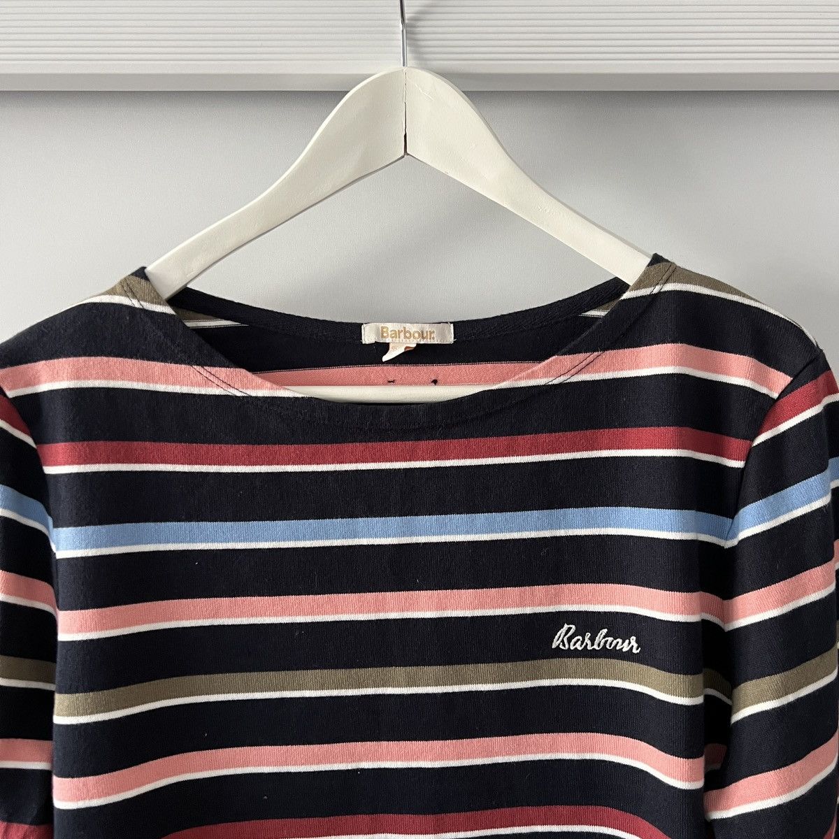 Barbour Barbour Hawkins Striped Cotton Top Size US 10 / UK 14 Size L / US 10 / IT 46 - 5 Thumbnail