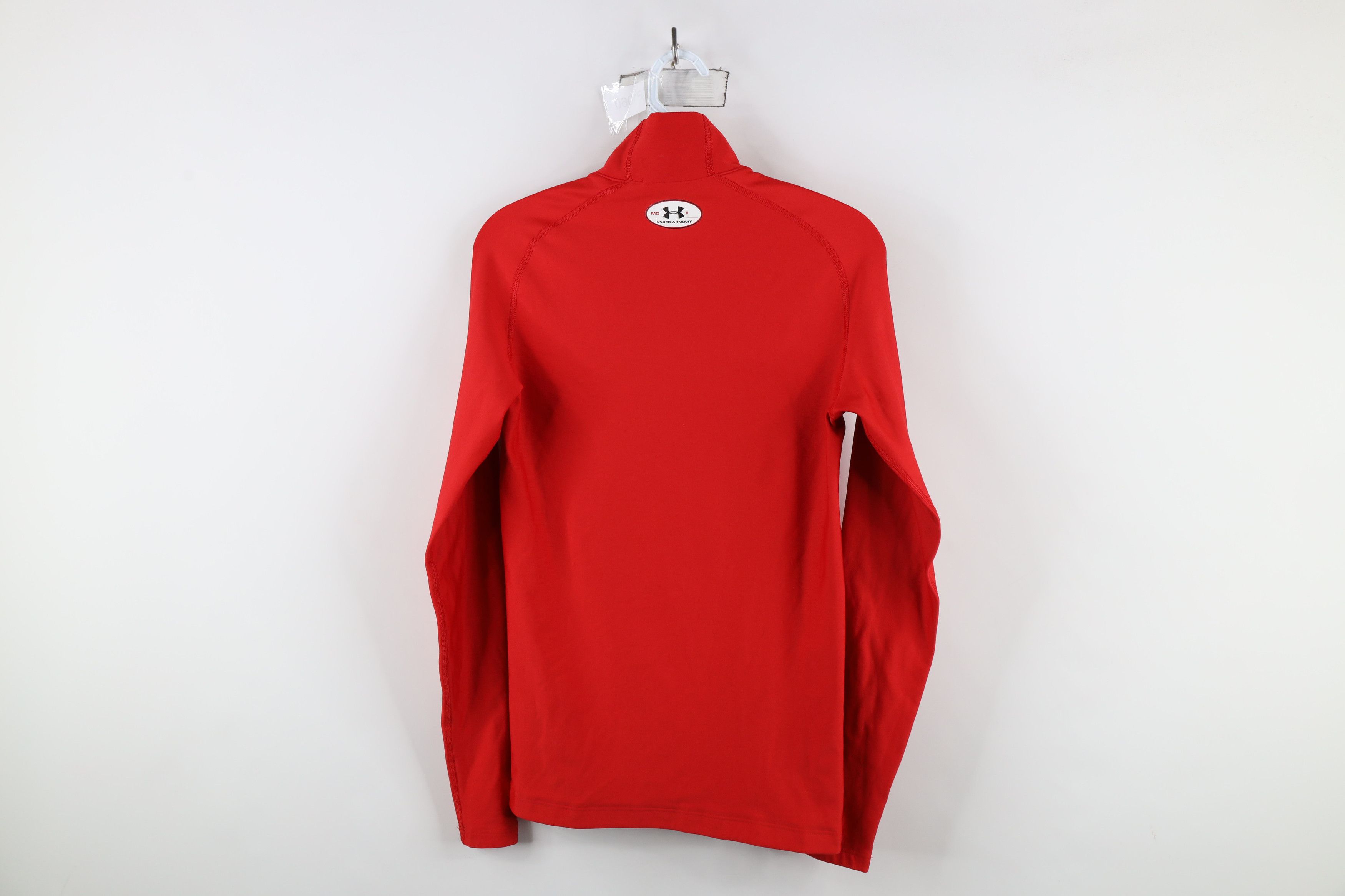 Under Armour × Vintage Under Armour Compression Mock Neck Long Sleeve T-Shirt Red Size US M / EU 48-50 / 2 - 10 Thumbnail