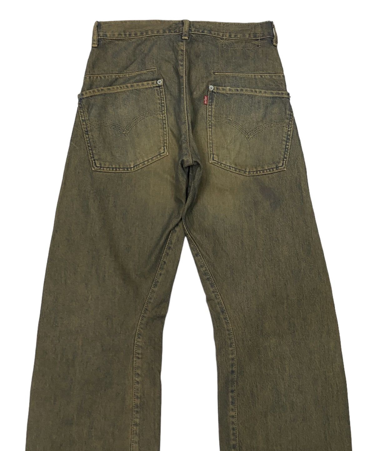 Engineered Garments × Levi's 🔥RUSTY LEVIS ENGINEERED BAGGY DISTRESS DENIM Size US 29 - 6 Thumbnail