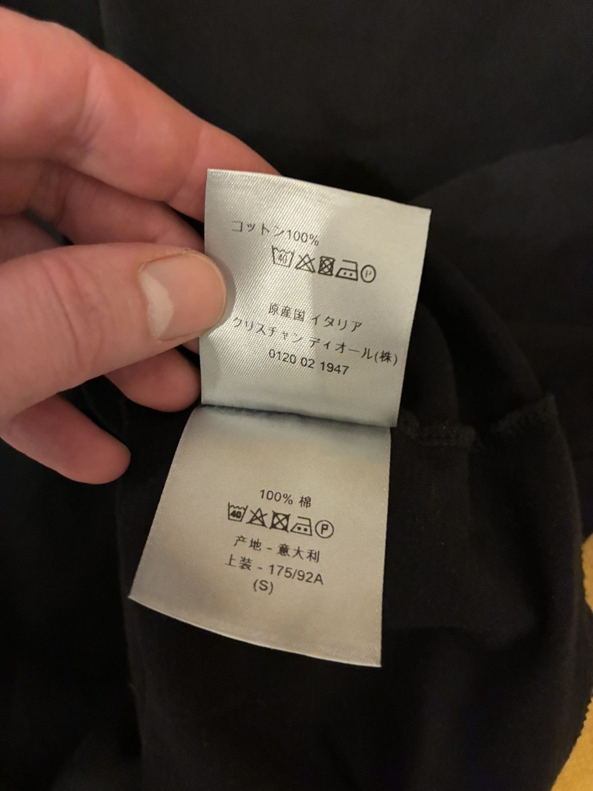 Dior Dior Homme Black Bee T-Shirt Classic Small Celine Heidi Size US S / EU 44-46 / 1 - 5 Thumbnail