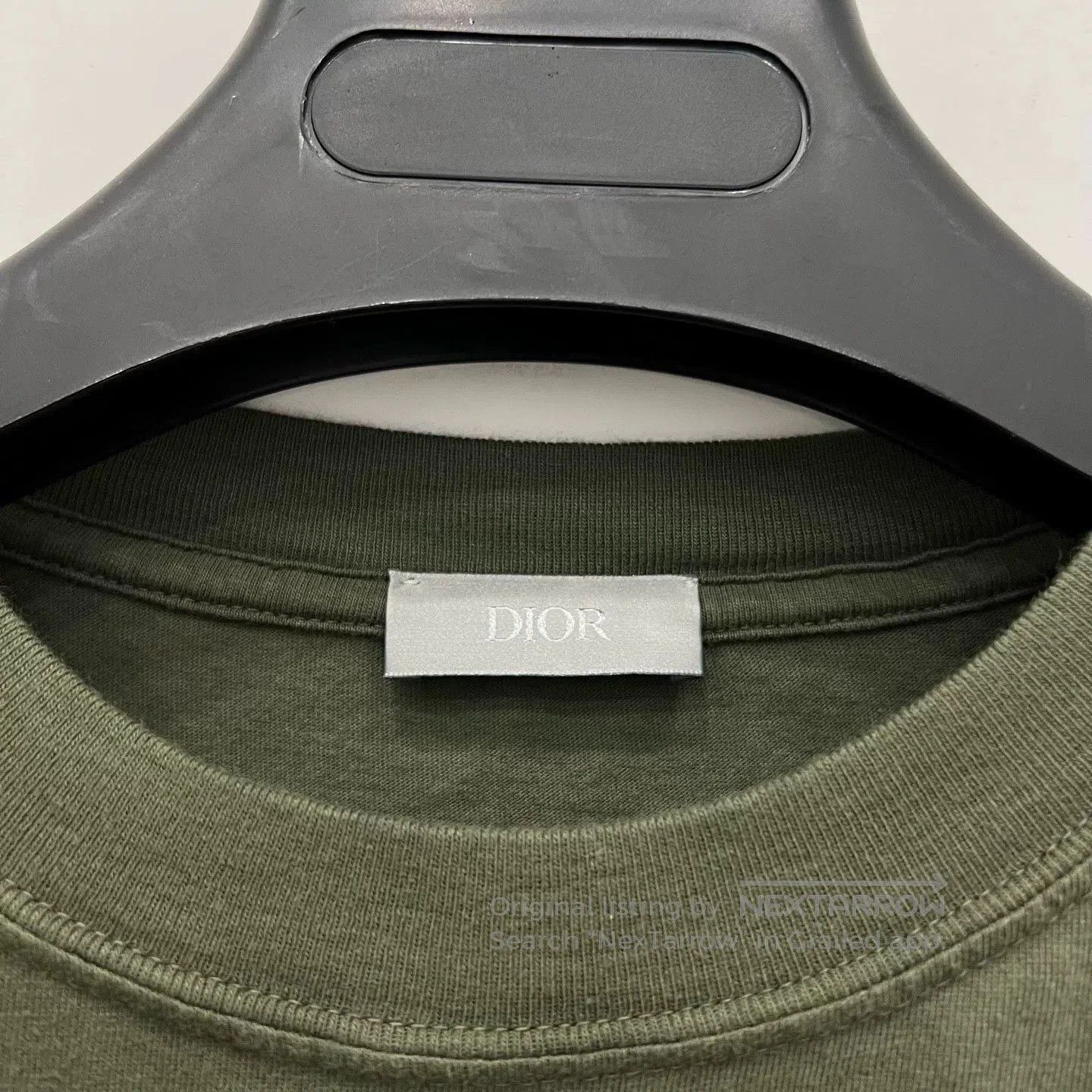 Dior Dior Green Small Logo Embroidery Short Sleeve. Size US XL / EU 56 / 4 - 5 Thumbnail