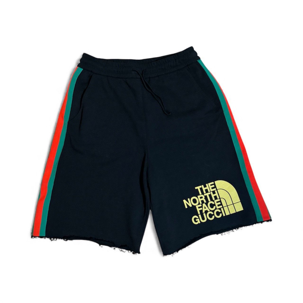 🔥Gucci x The North Face Crossover Webb Print Cotton Shorts