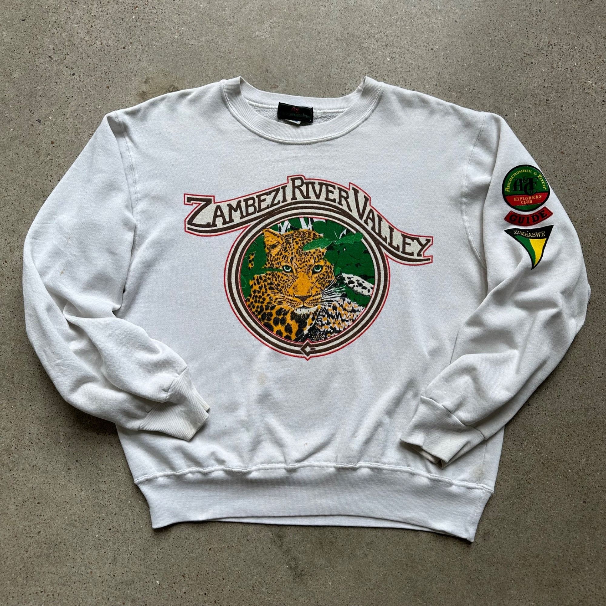 1980's Abercrombie & Fitch × Champion 80s RARE ABERCROMBIE & FITCH CHAMPION REVERSE WEAVE BLANK
